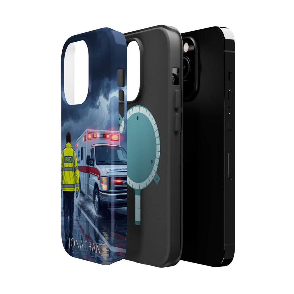 Personalized EMS Storm Phone Case — Wireless Charging Cover