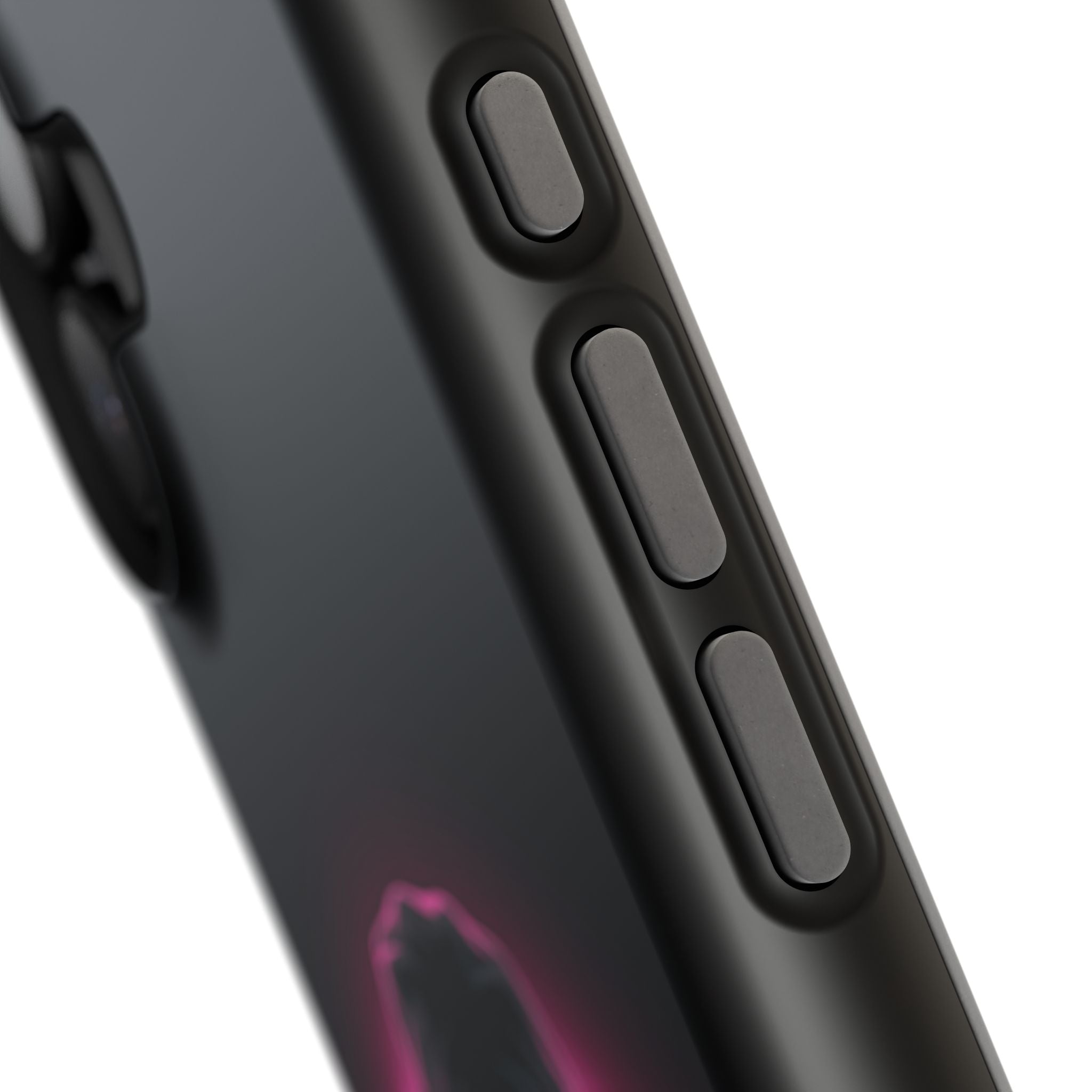 Nurse Portrait Phone Case — Navy Wireless Charging Cover
