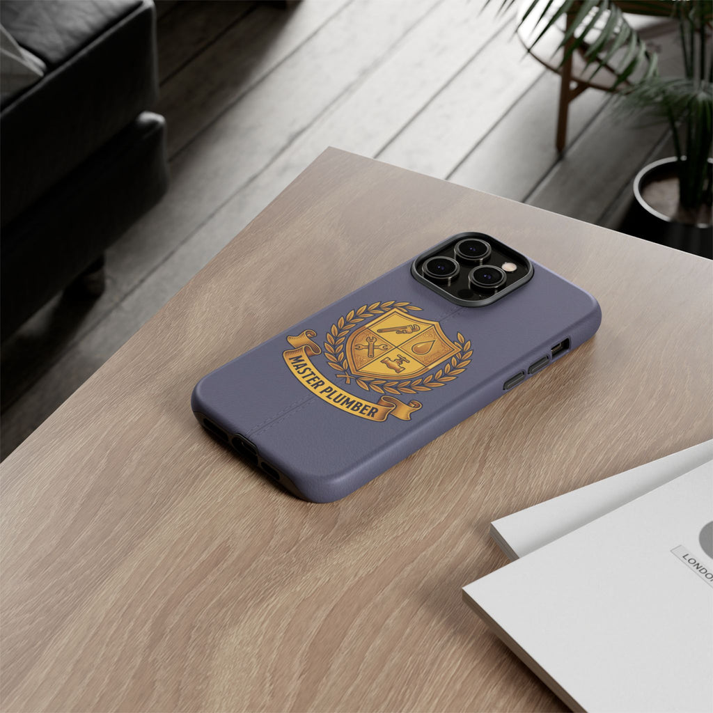 Master Plumber Slate Crest Phone Case - Samsung & iPhone Series