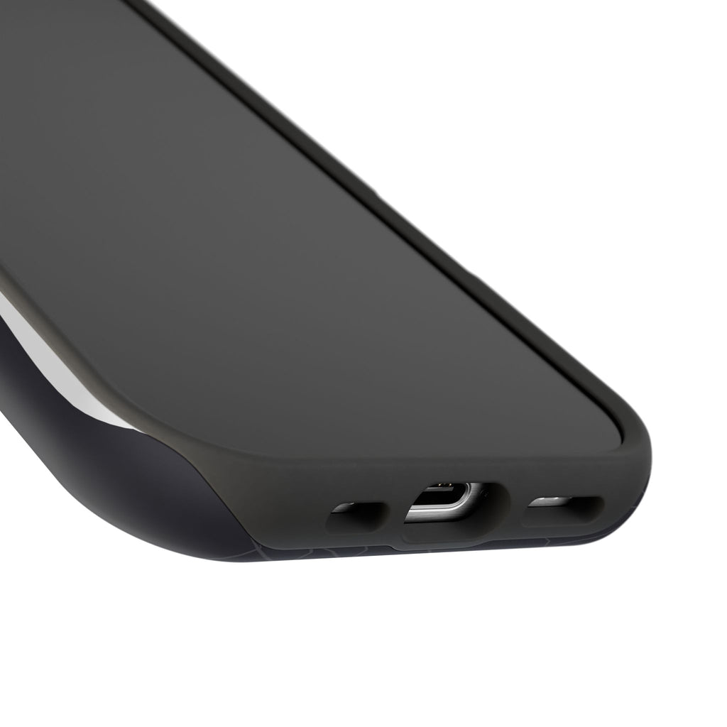 Paramedic/EMT Route Line Phone Case — Magnetic Wireless Charging Cover