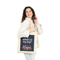 Nurse Tote Bag – What's in my Bag ? Hope  – Cotton Canvas Tote Bag for Nurses