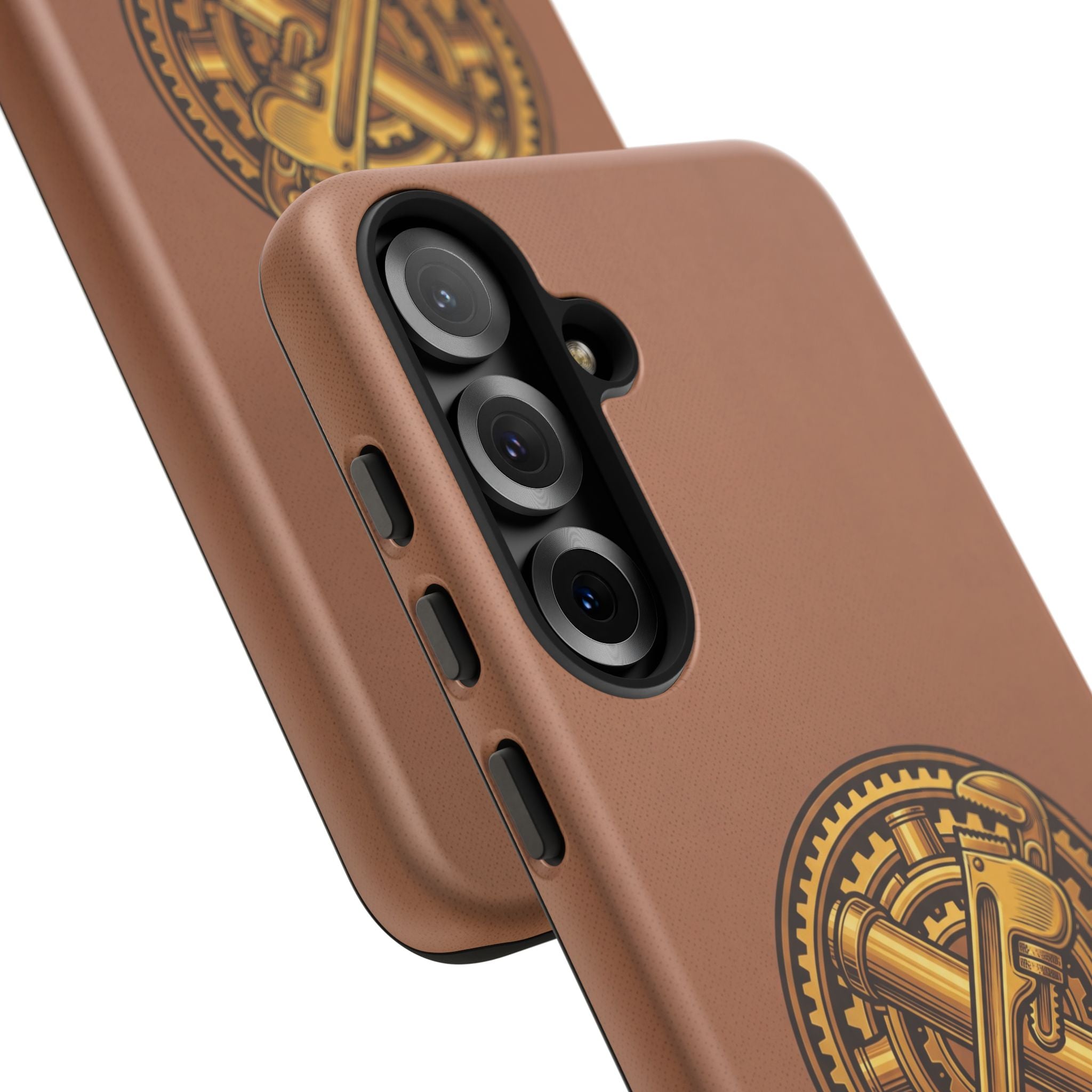 Plumber Born to Build Leather Phone Case - Samsung & iPhone Series