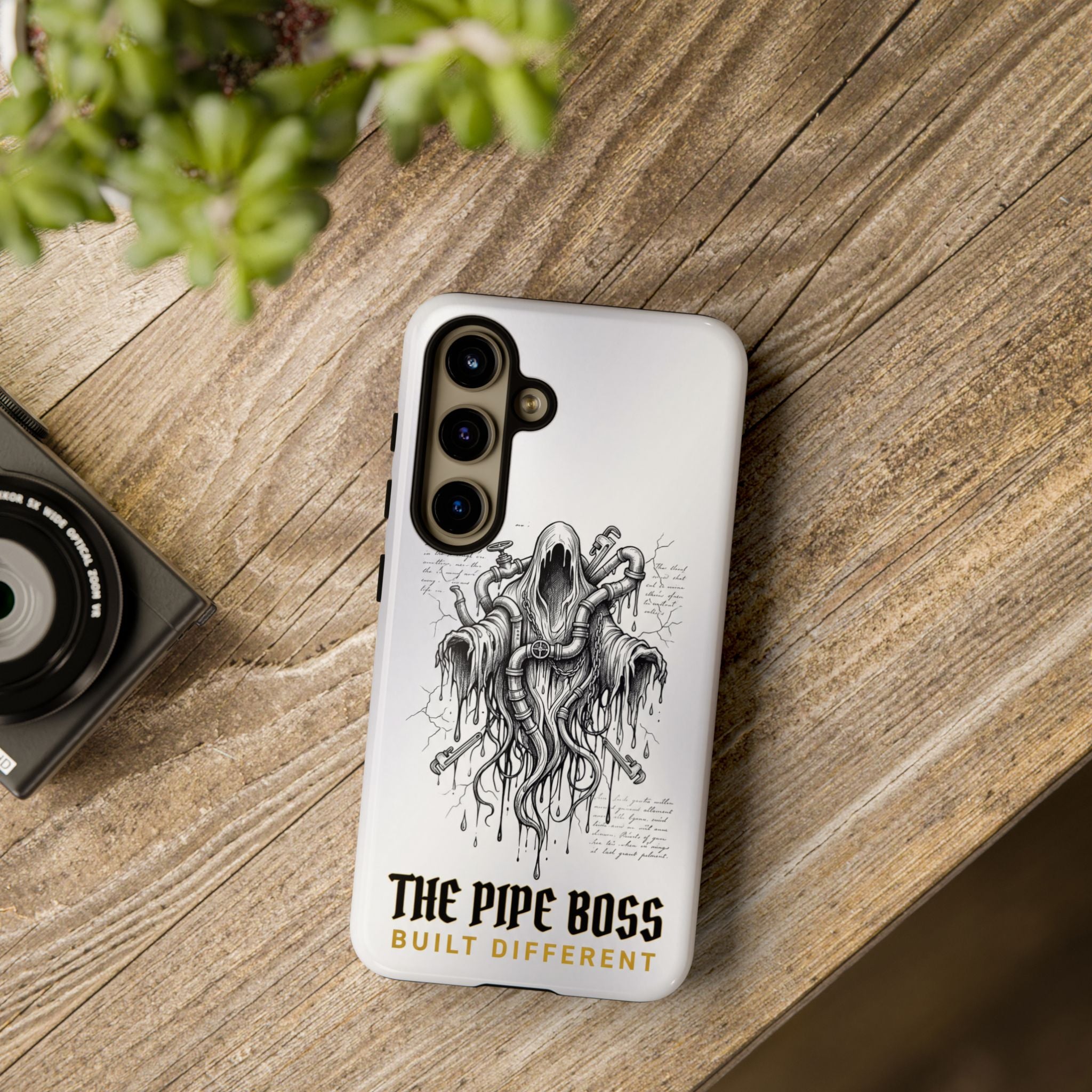 The Pipe Boss Gothic Plumber Phone Case - Samsung & iPhone Series