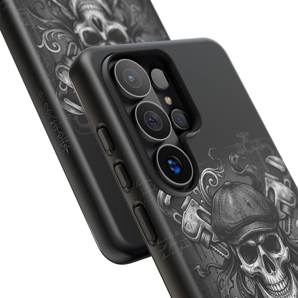 Gothic Skull Plumber Phone Case - Samsung & iPhone Series