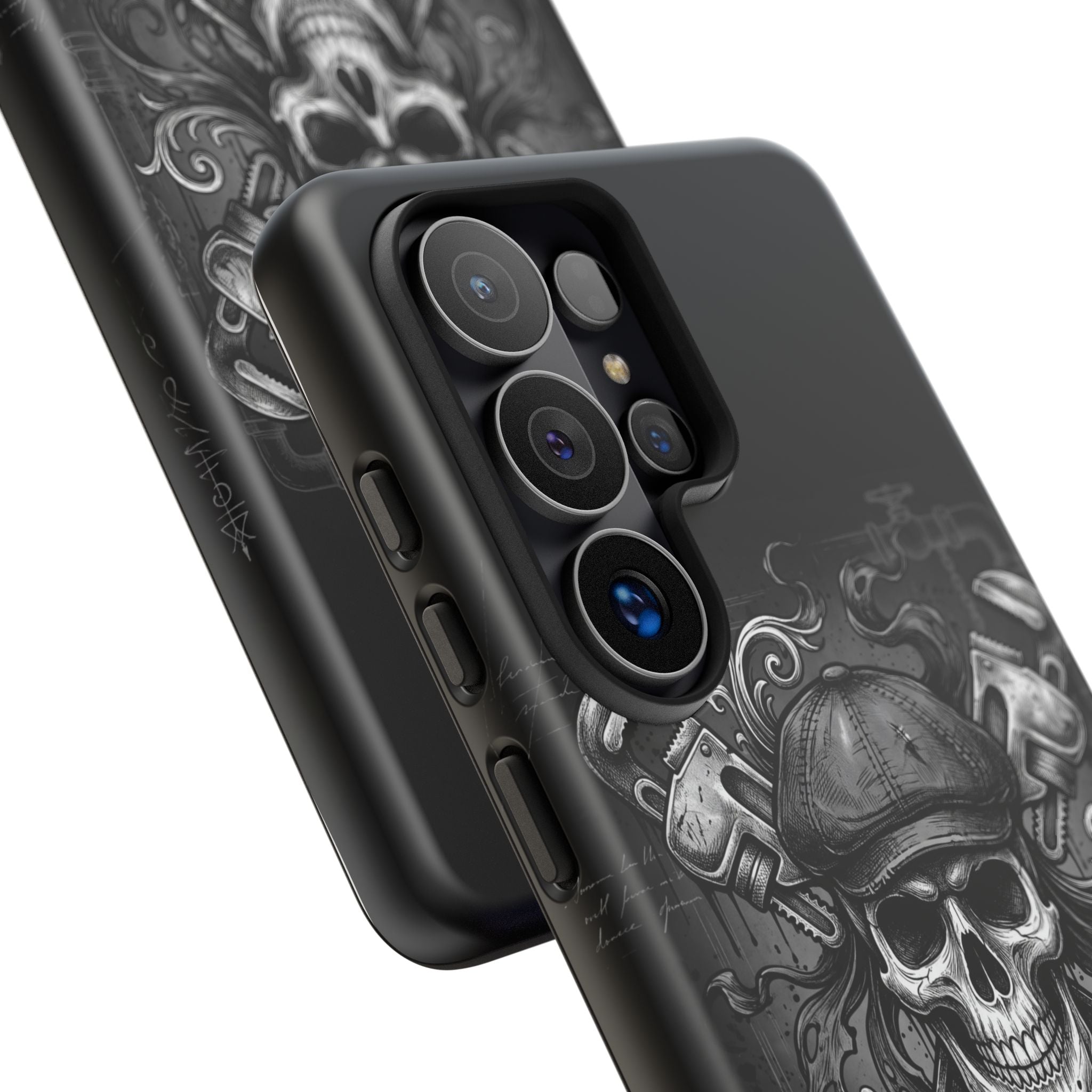 Gothic Skull Plumber Phone Case - Samsung & iPhone Series