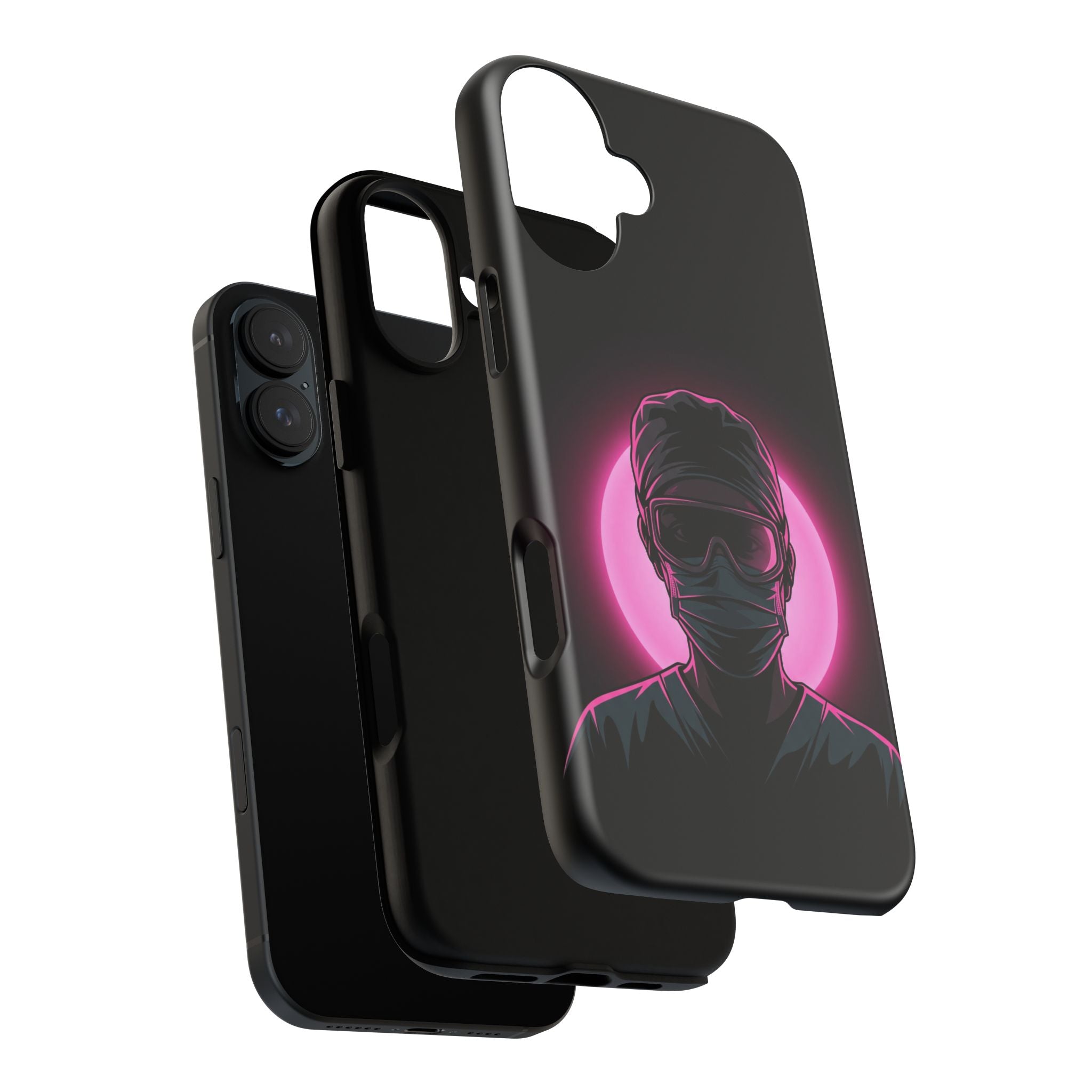 Nurse Neon Silhouette Phone Case - Samsung & iPhone Series