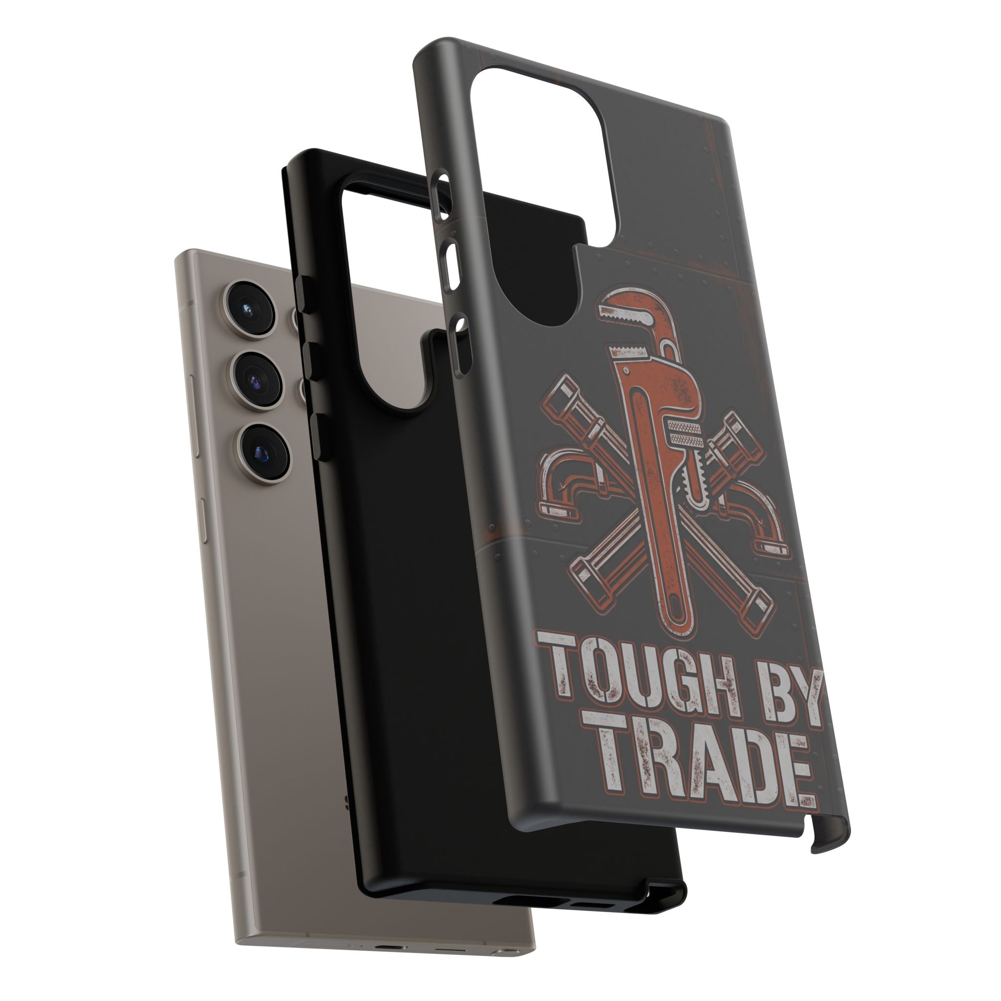Tough by Trade Industrial Plumber Phone Case - Samsung & iPhone Series