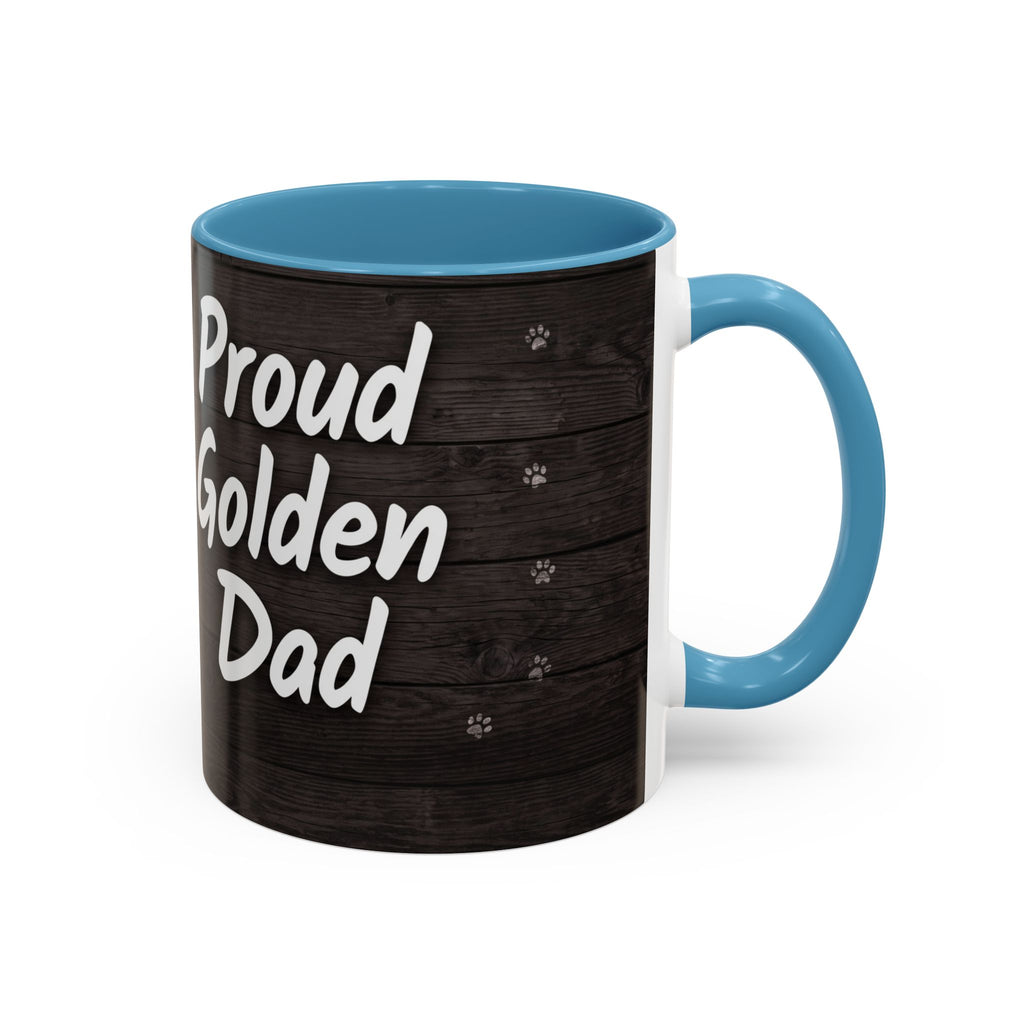 Proud Golden Dad Mug | Golden Retriever Lover Gift | Dog Dad Coffee Mug
