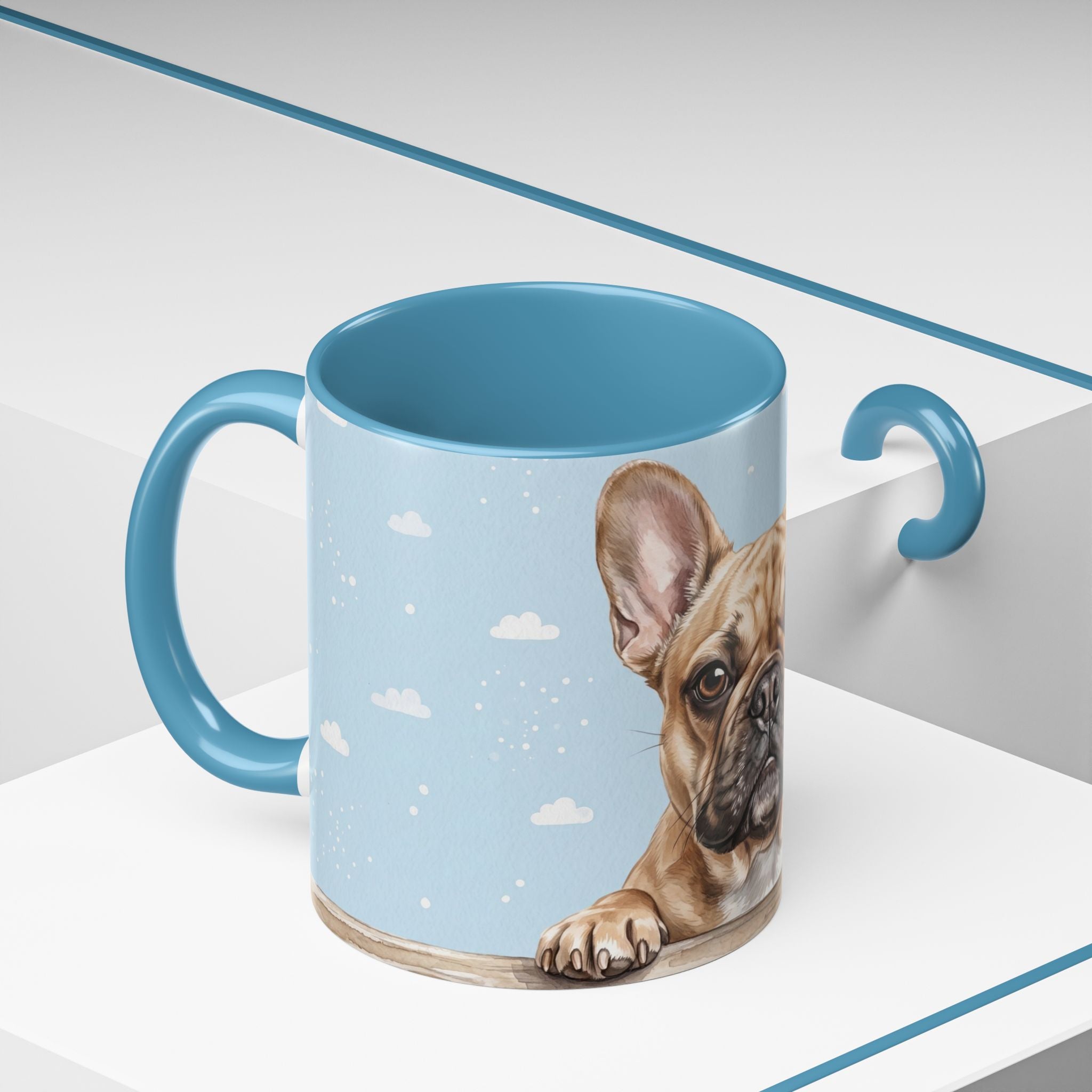 Cute Frenchie Mug | French Bulldog Lover Gift | Dog Coffee Mug