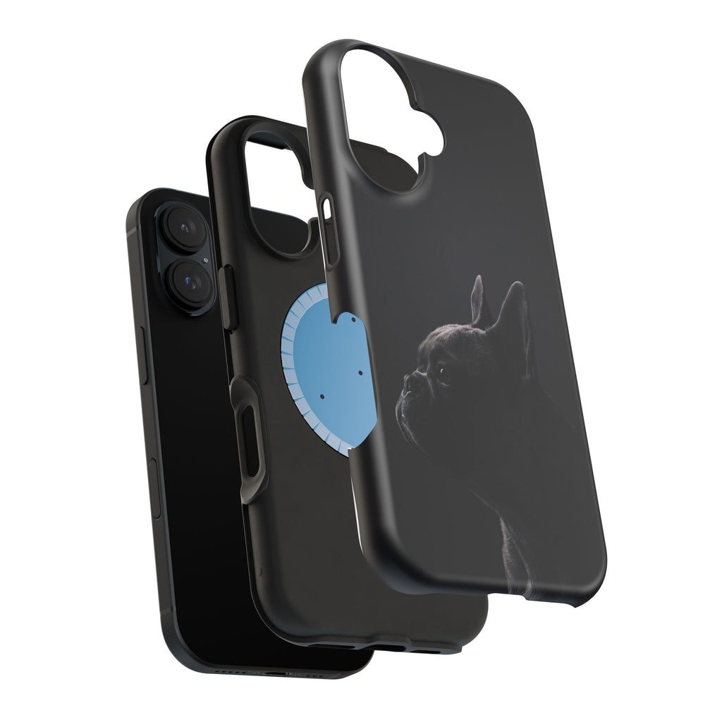 French Bulldog Phone Case — Impact-Resistant Wireless Charging Cover
