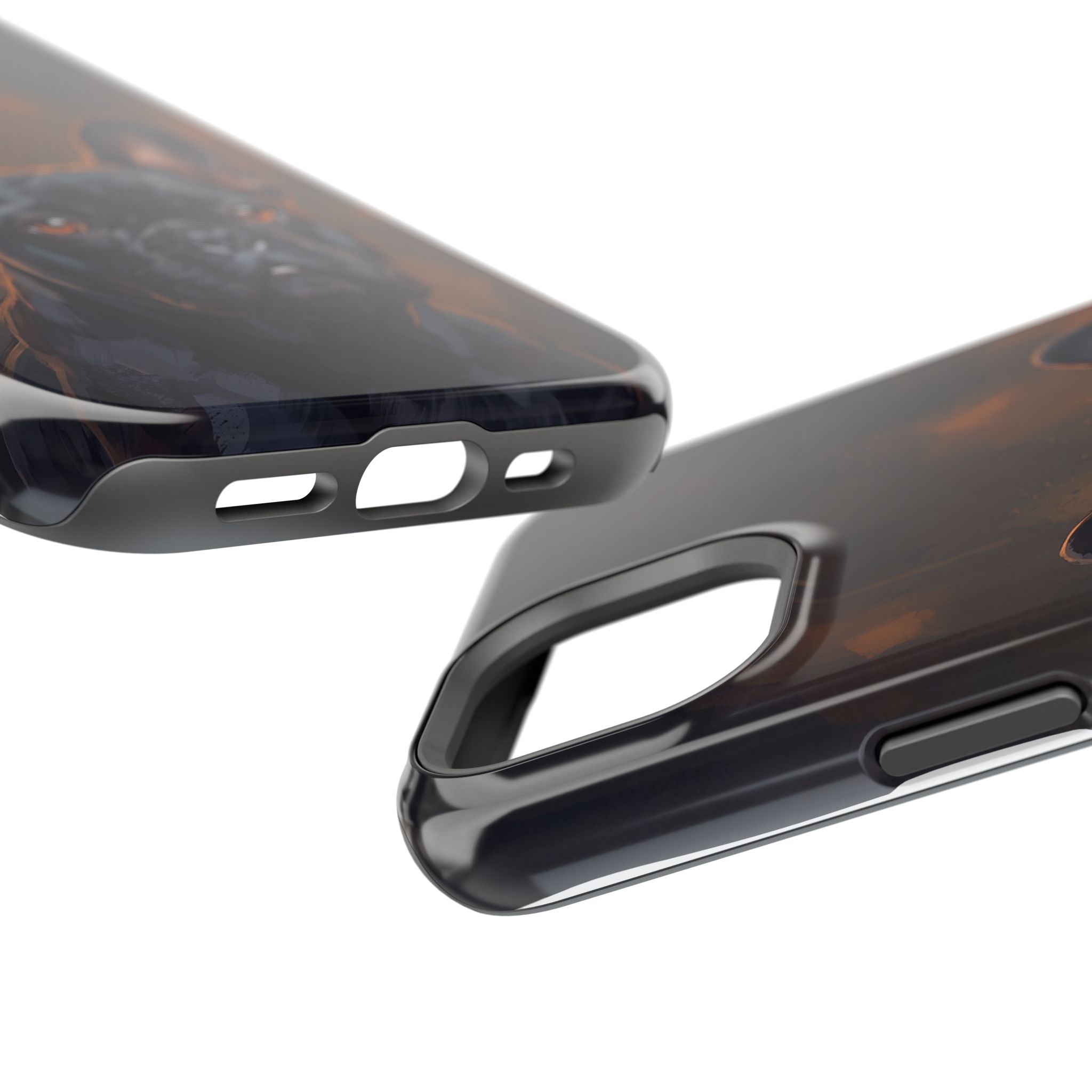French Bulldog Portrait Phone Case — Impact-Resistant Wireless Charging Cover