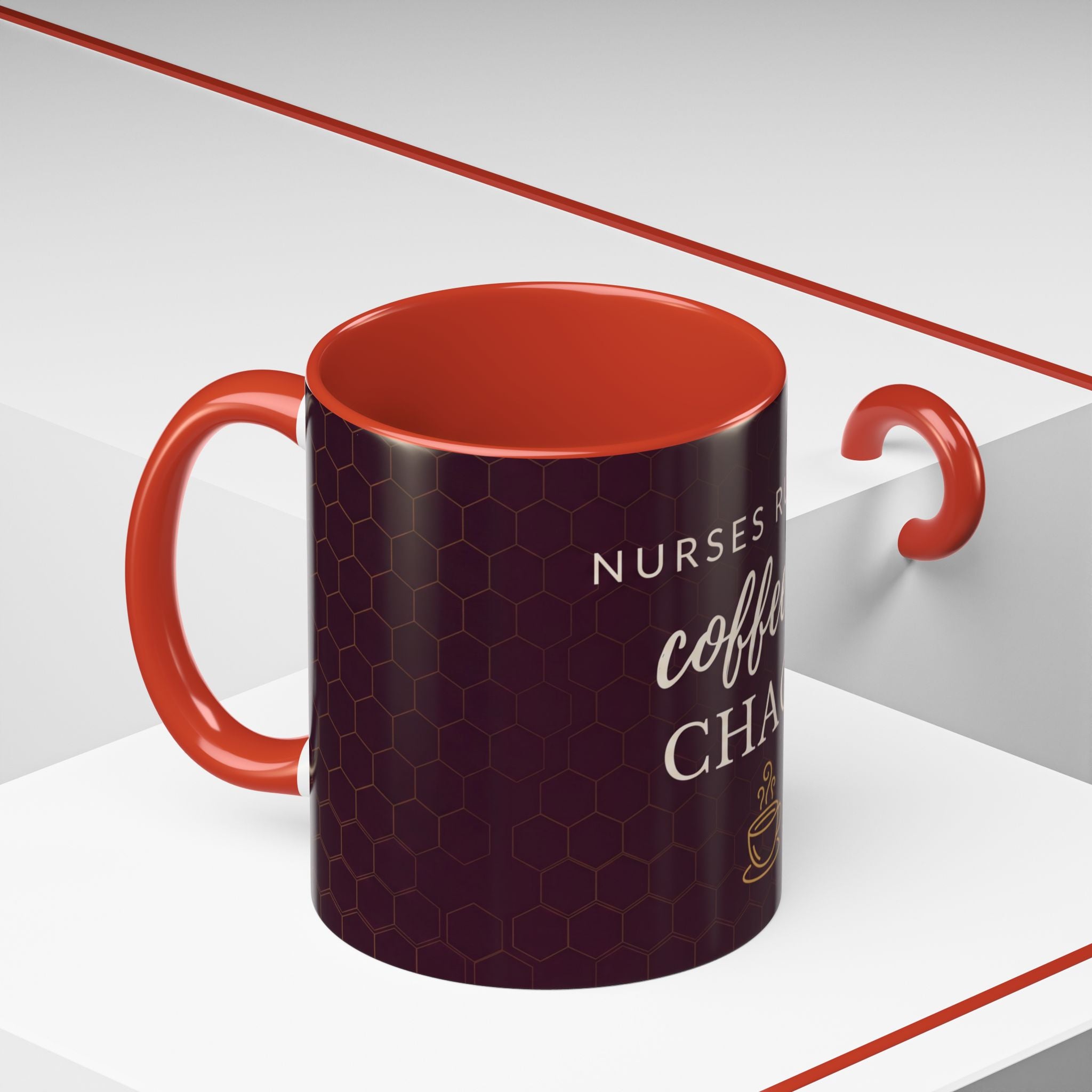 Coffee Mug for Nurses | Nurses run on coffee & chaos | Nurse Appreciation Gift | Gift for Her
