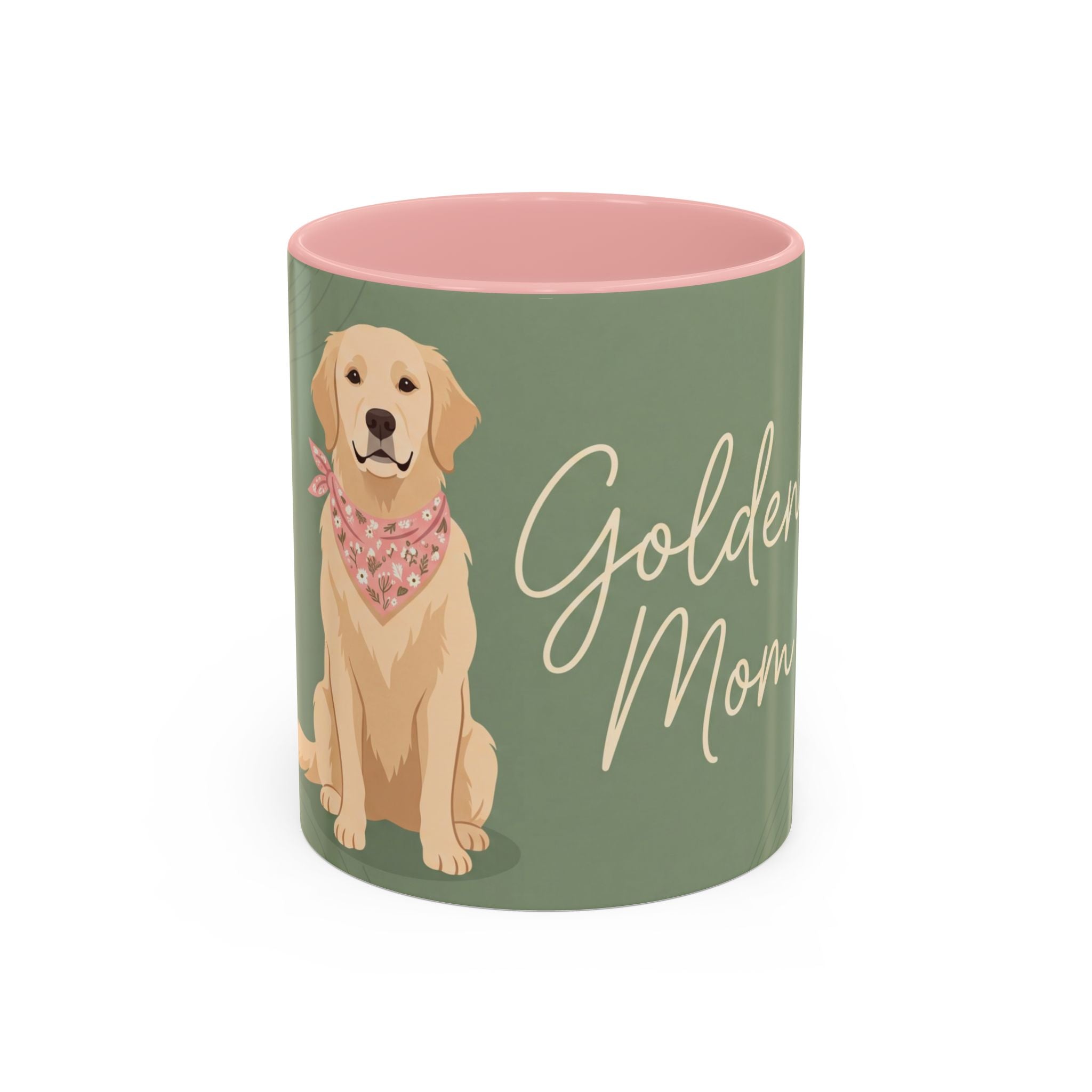 Golden Mom Mug | Golden Retriever Lover Gift | Cute Dog Mom Coffee Mug