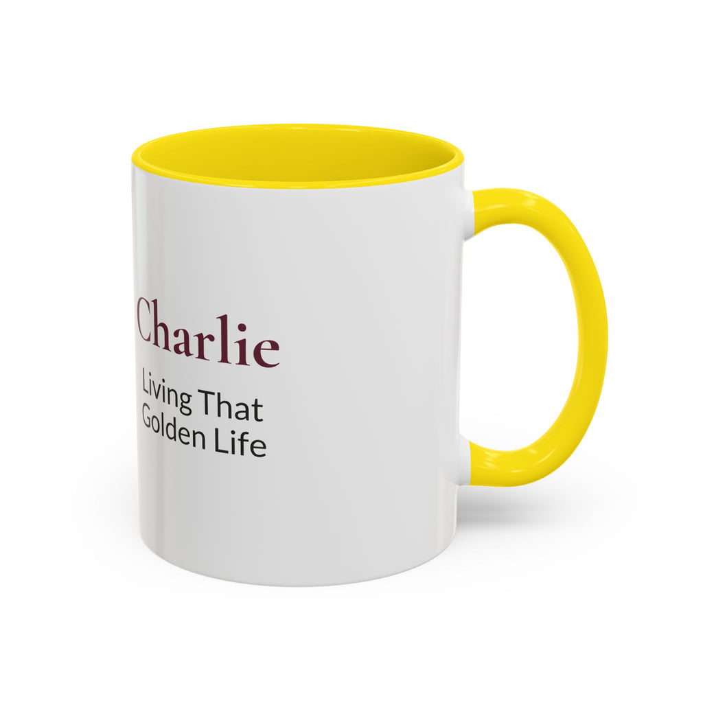 Personalized Golden Retriever Mug | Custom Name & Message Dog Lover Coffee Mug