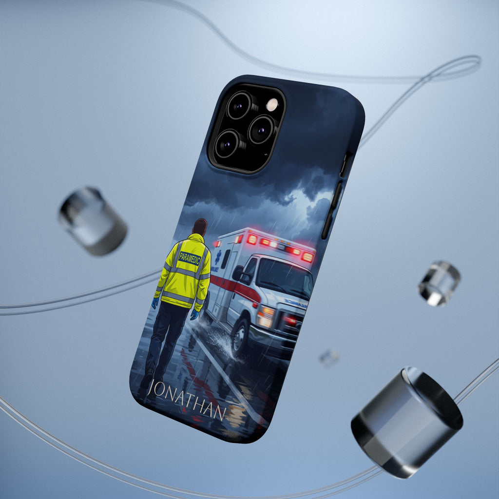 Personalized EMS Storm Phone Case — Wireless Charging Cover