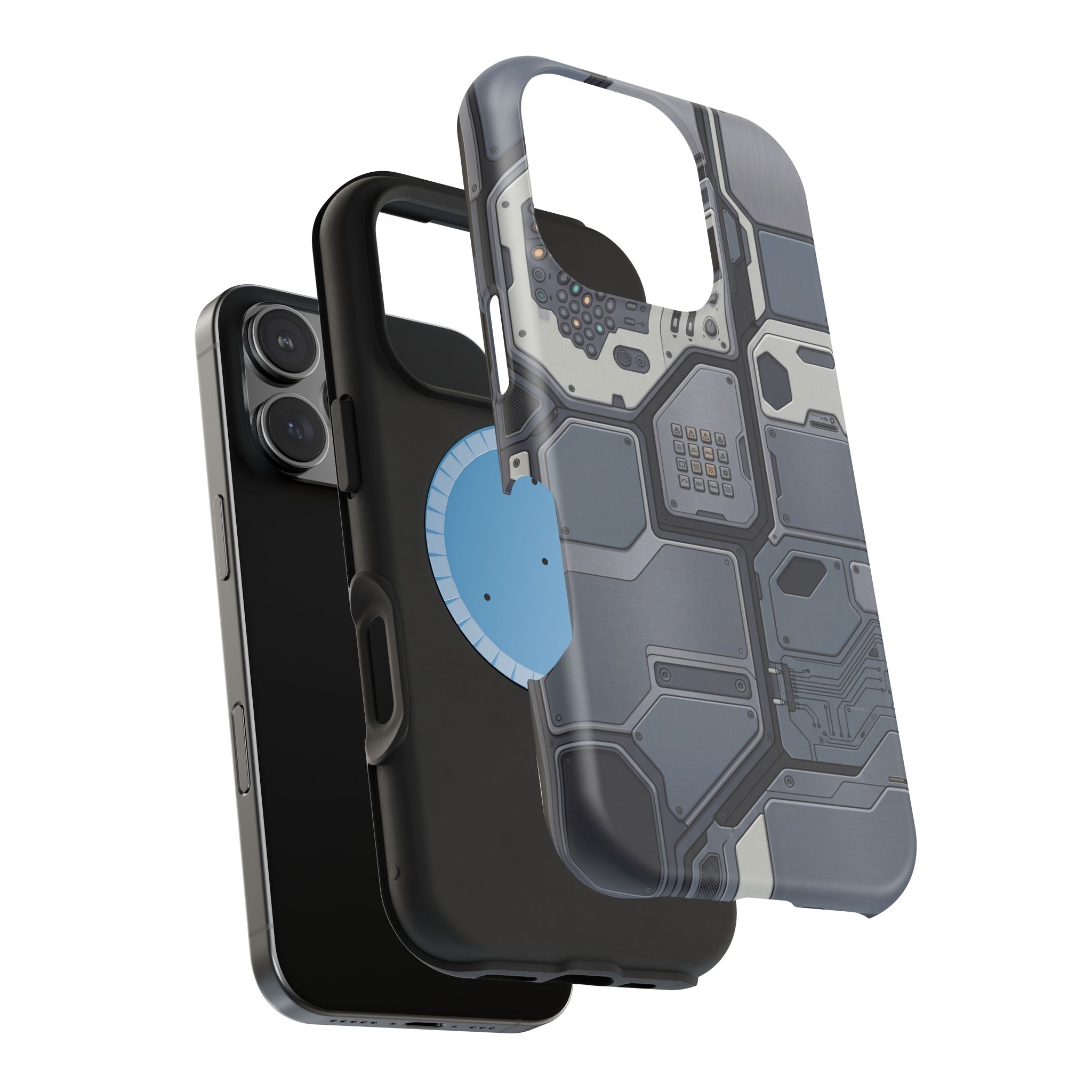 Circuit Plate Phone Case — Tech Armor Wireless Charging Cover