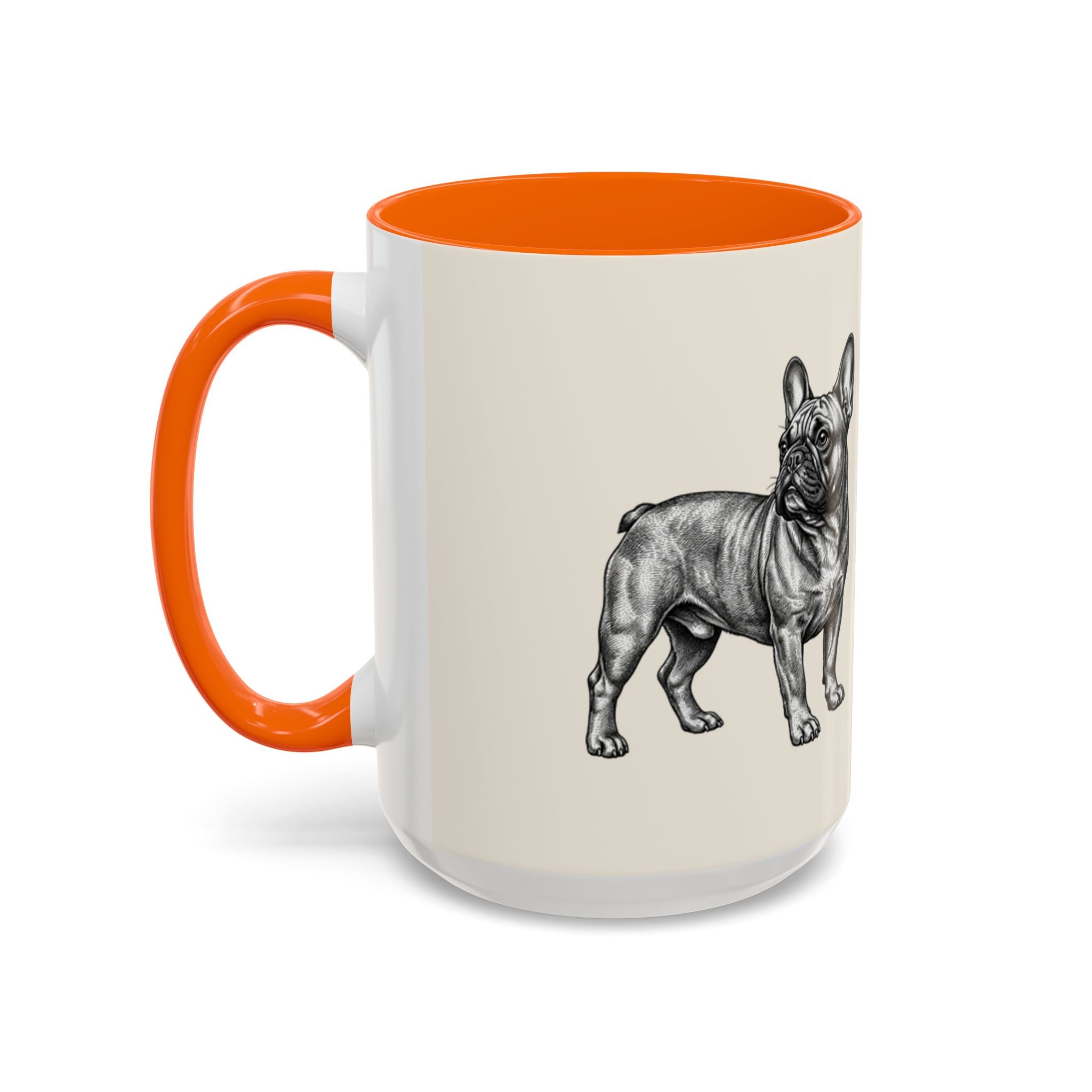 Personalized Frenchie Mug – Custom Name Coffee Mug – French Bulldog Lover Gift