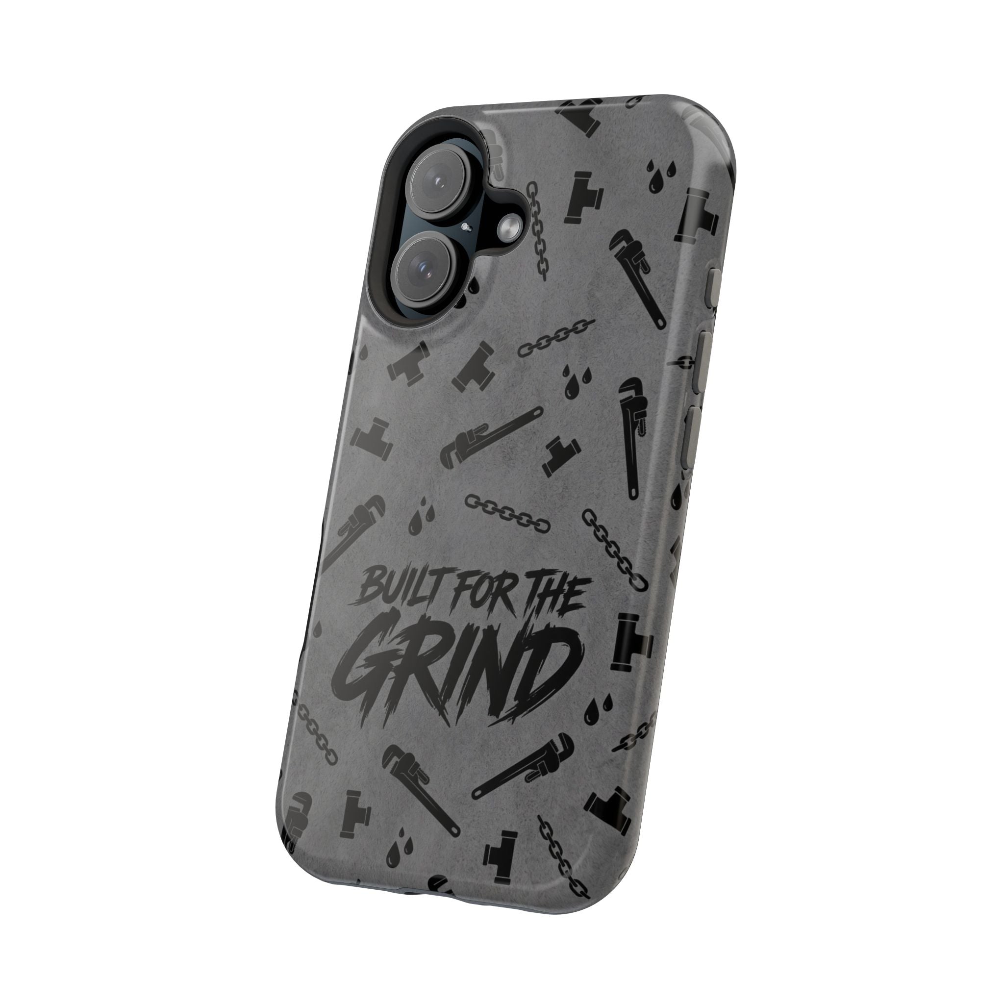 Built for the Grind Phone Case — Plumber Tools Wireless Charging Cover