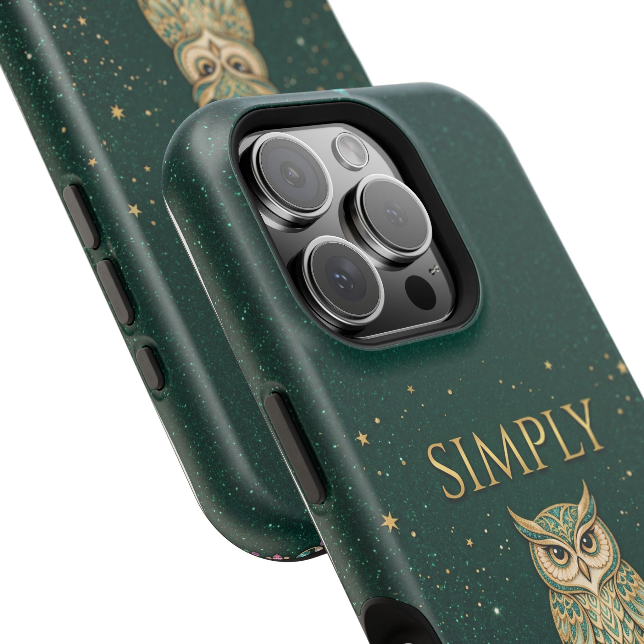 Simply The Best Wise Owl Phone Case — Wireless Charging Cover