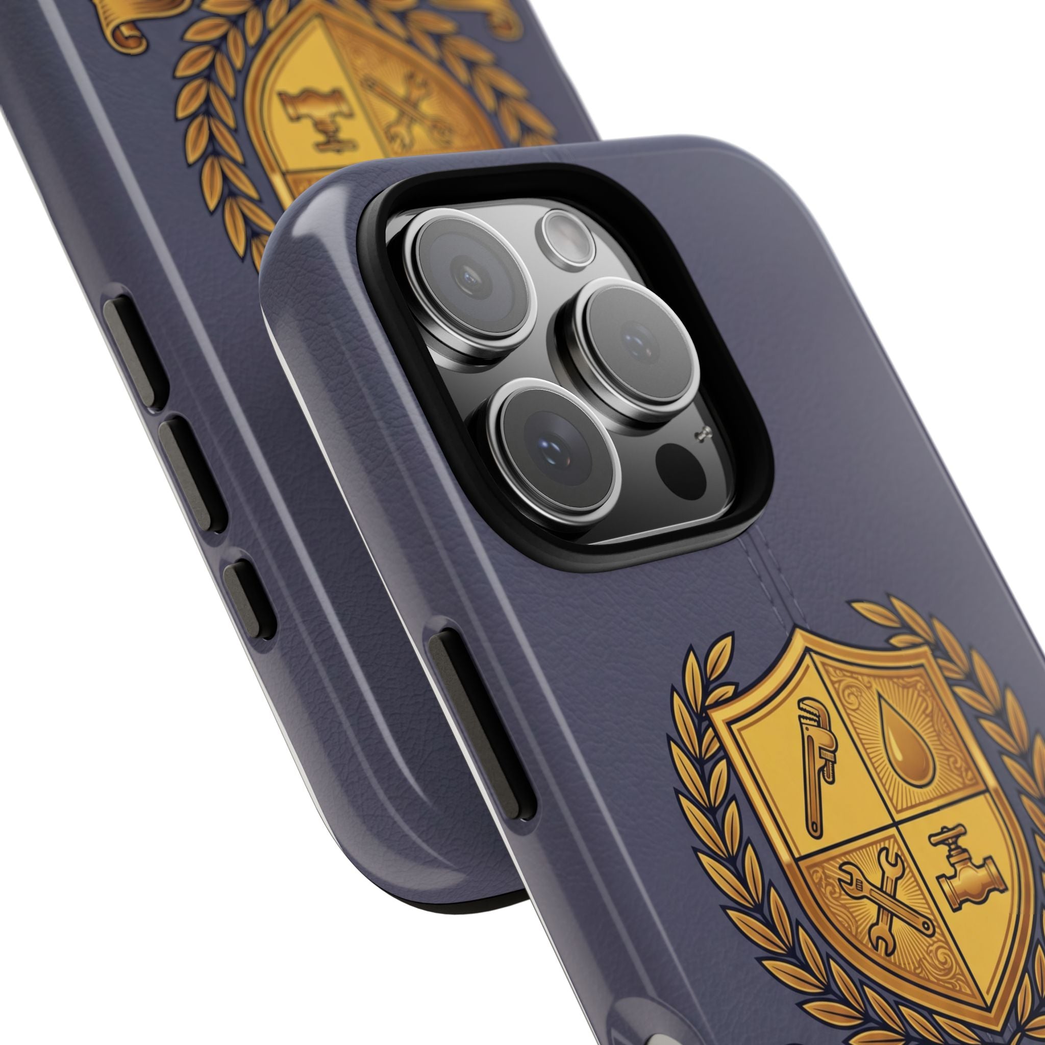 Master Plumber Slate Crest Phone Case - Samsung & iPhone Series