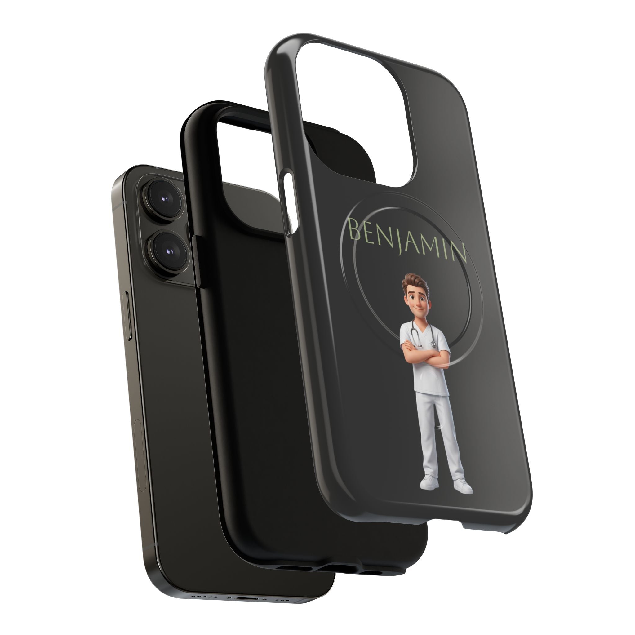 Personalized Nurse Phone Case | MagSafe Compatible, Custom Name iPhone Case