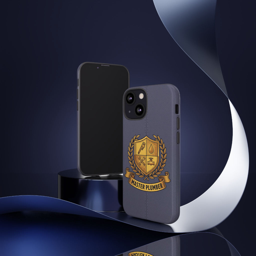 Master Plumber Slate Crest Phone Case - Samsung & iPhone Series