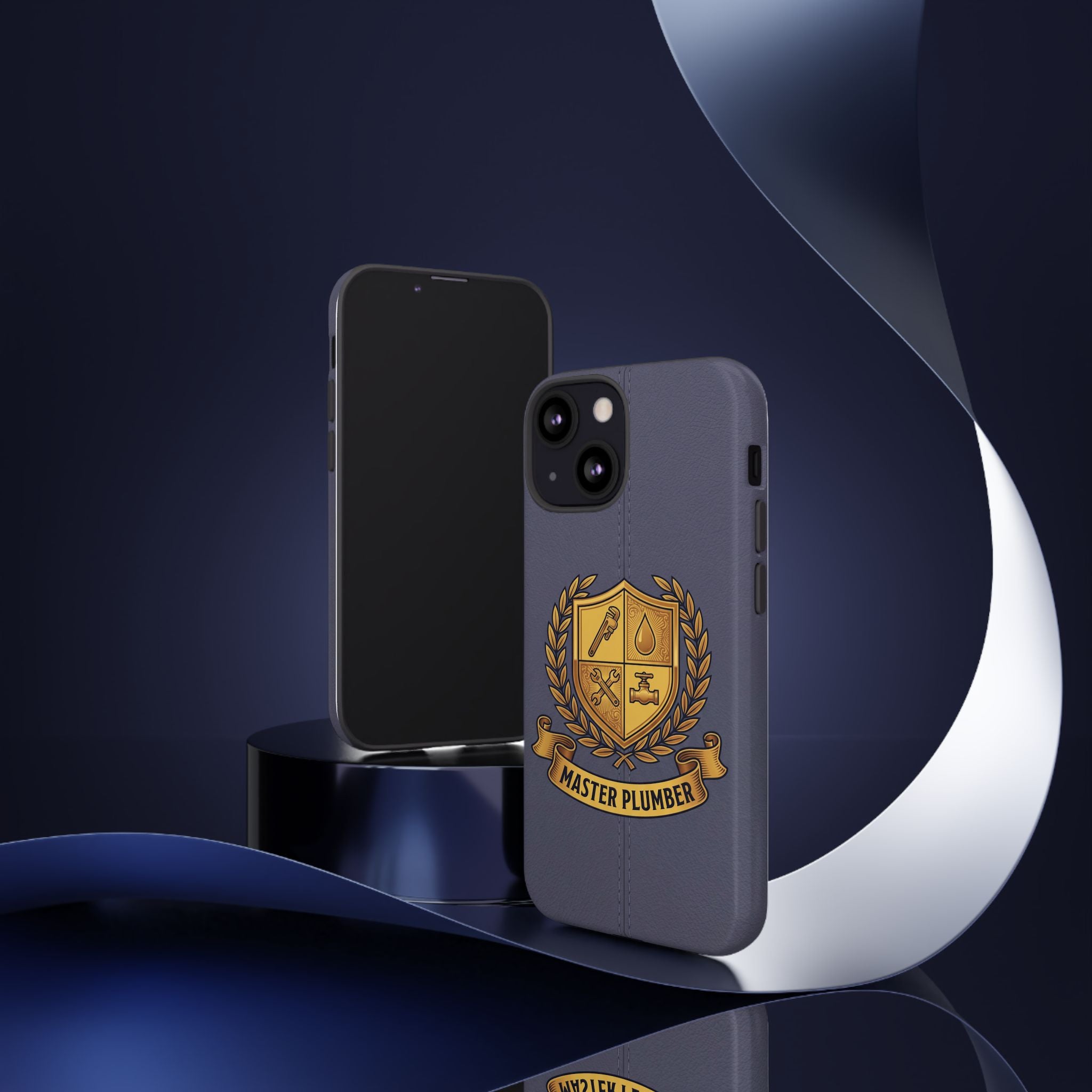 Master Plumber Slate Crest Phone Case - Samsung & iPhone Series