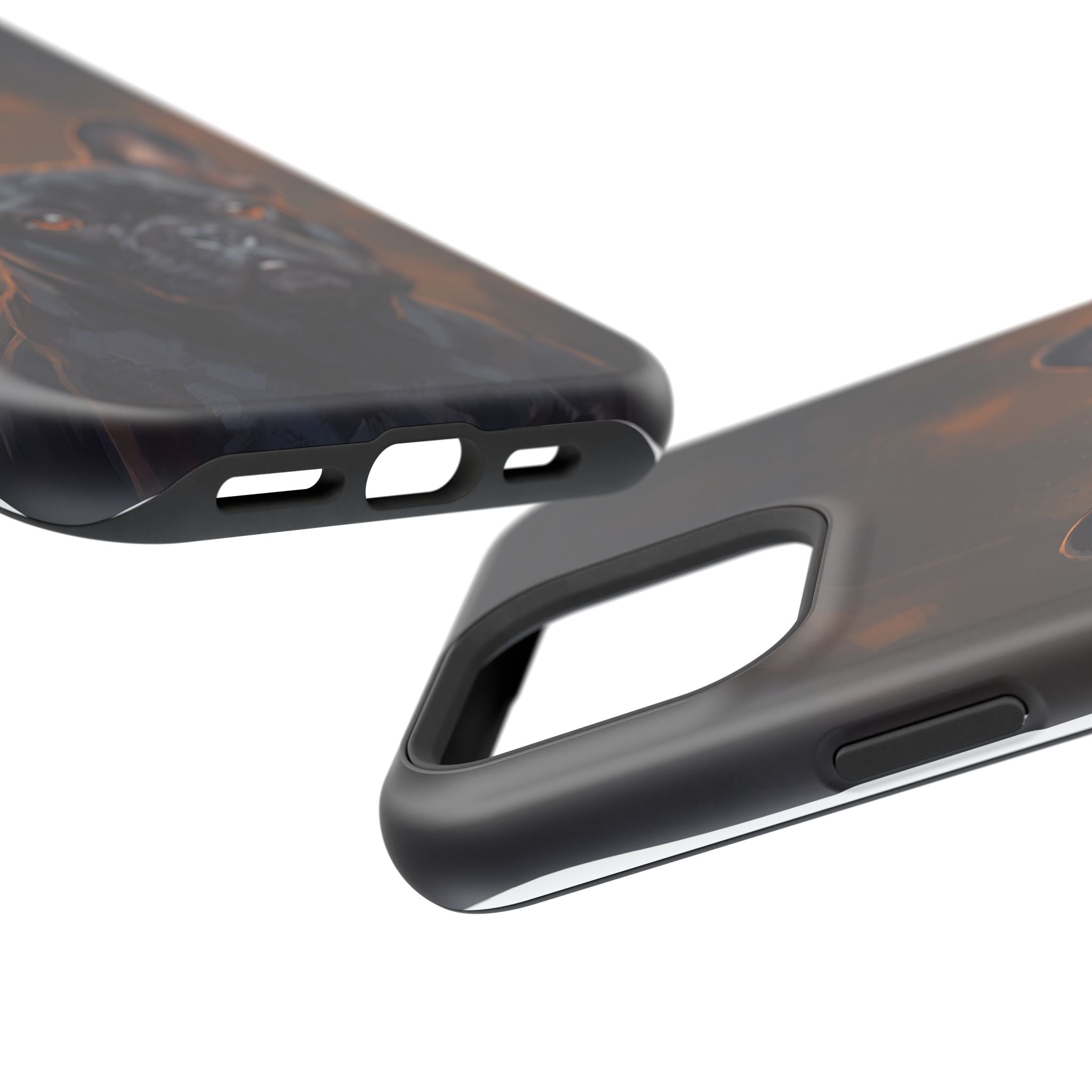 French Bulldog Portrait Phone Case — Impact-Resistant Wireless Charging Cover