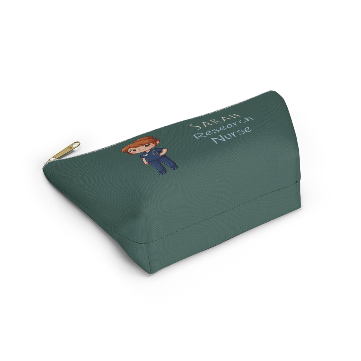 Personalized Nurse Gift Pouch | Custom Name Makeup Bag for Nurses