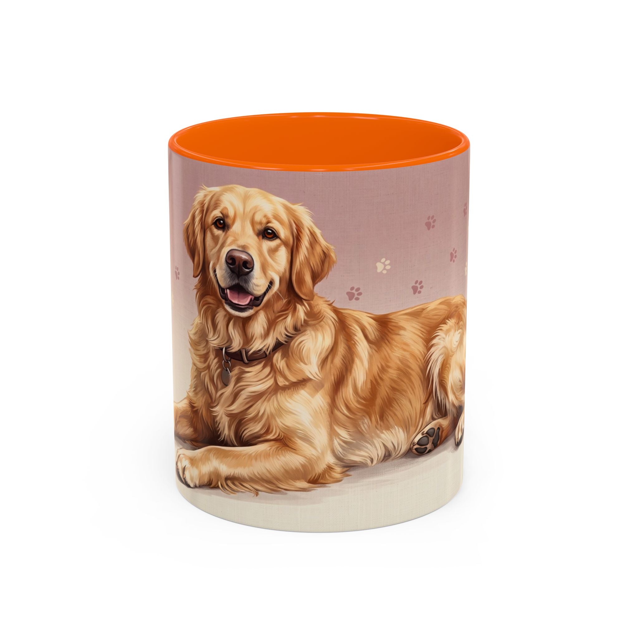 Golden Retriever Lying Down Mug | Golden Retriever Lover Gift | Cute Dog Coffee Mug