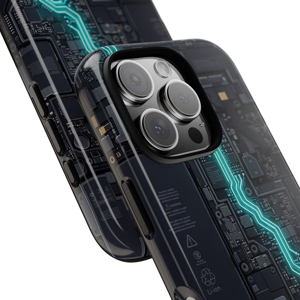 Electrician Cyan Circuit Phone Case - Samsung & iPhone Series