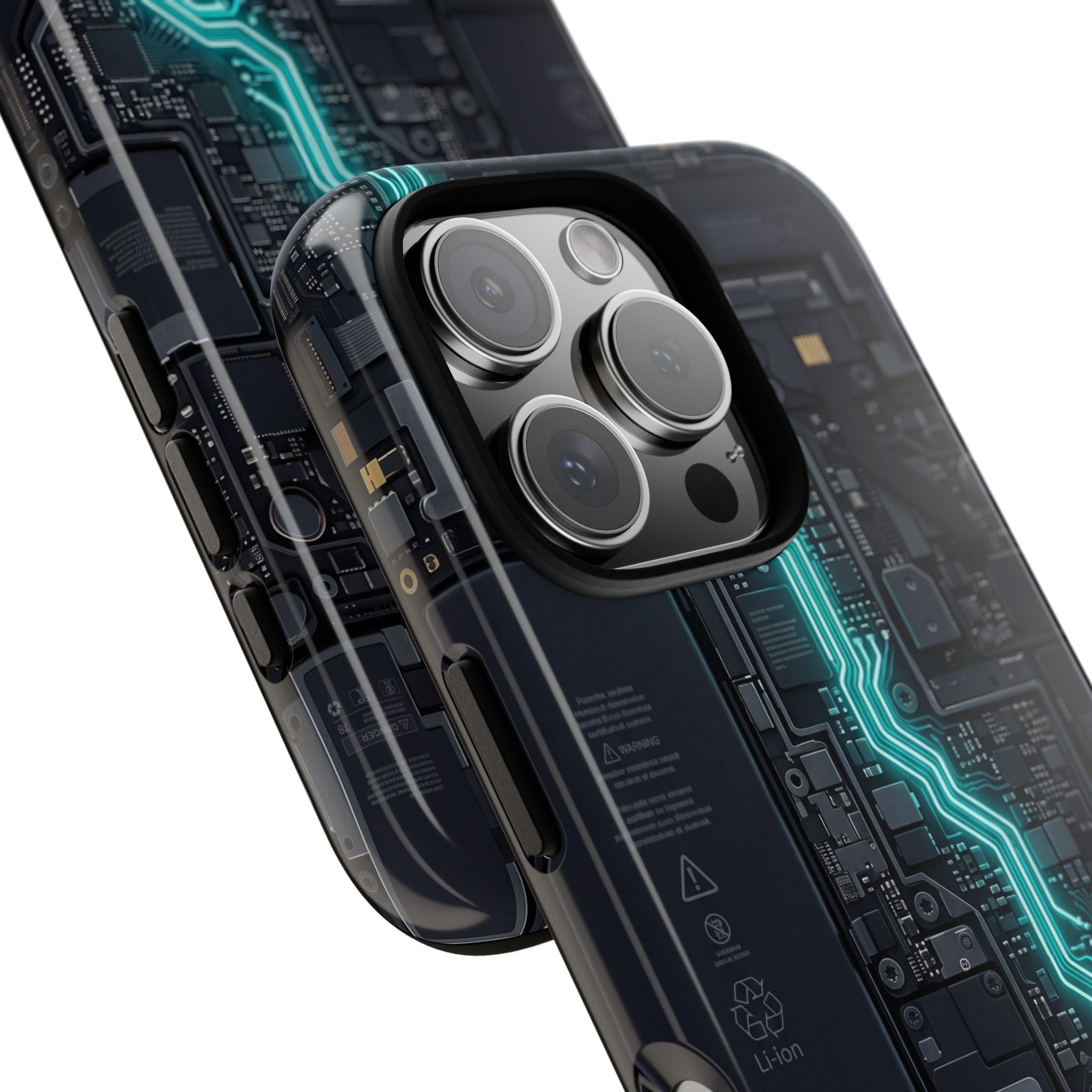 Electrician Cyan Circuit Phone Case - Samsung & iPhone Series