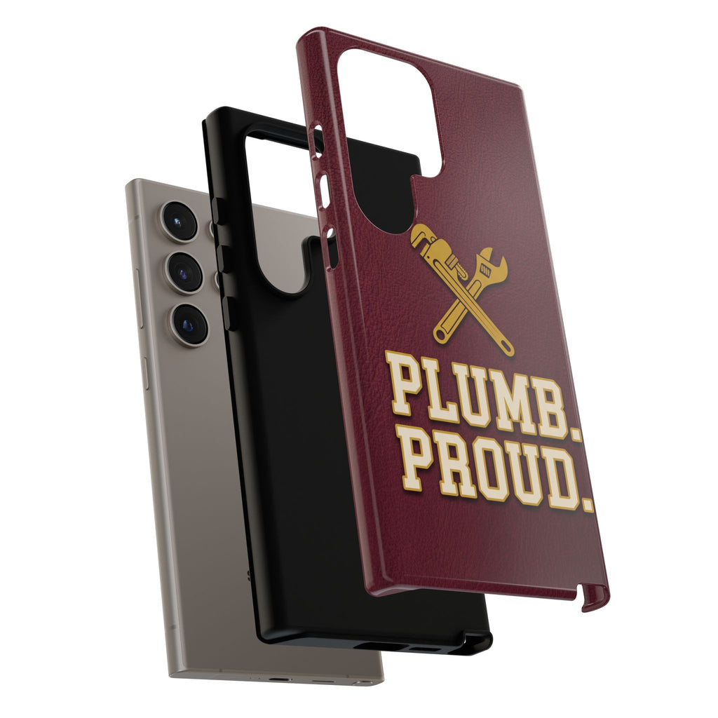 Plumb. Proud. Varsity Print Phone Case - Samsung & iPhone Series