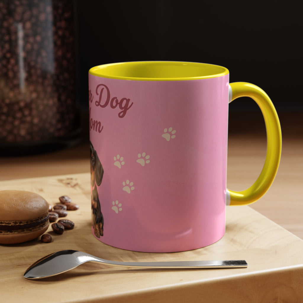 Wiener Dog Mom Mug | Cute Dachshund Mom Coffee Mug | Gift for Dog Moms