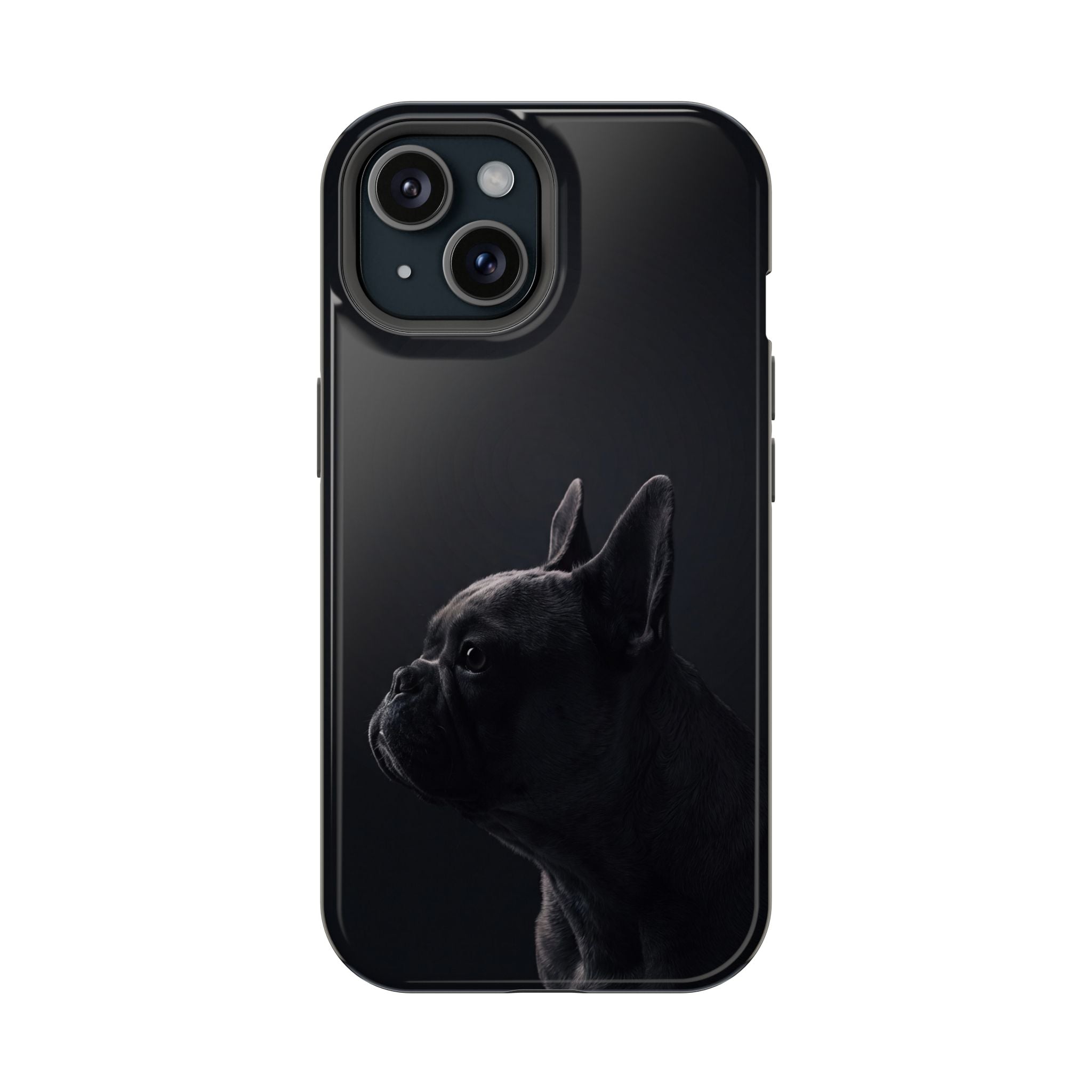 French Bulldog Phone Case — Impact-Resistant Wireless Charging Cover