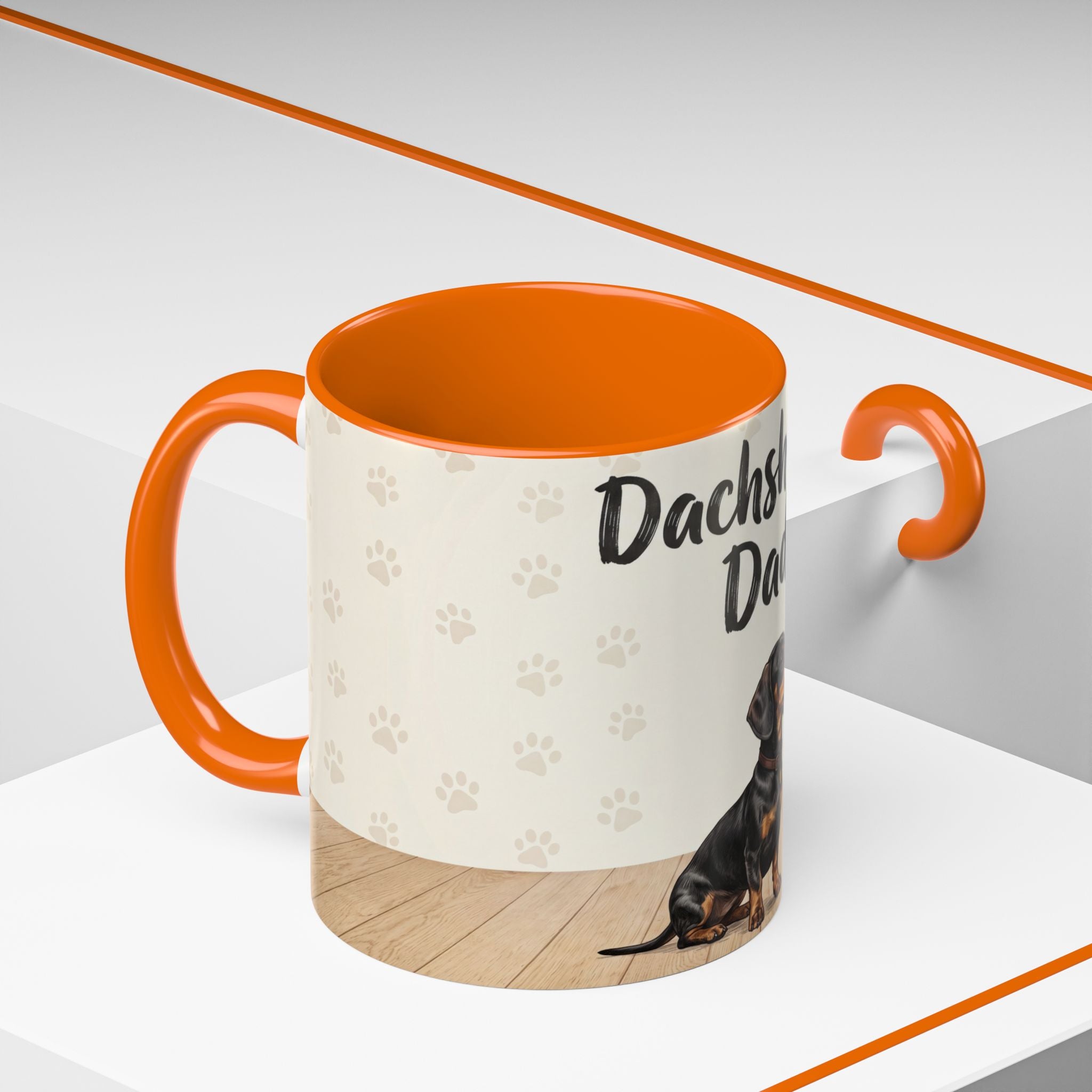 Dachshund Dad Mug | Cute Dog Dad Coffee Mug | Wiener Dog Gift for Dachshund Lovers