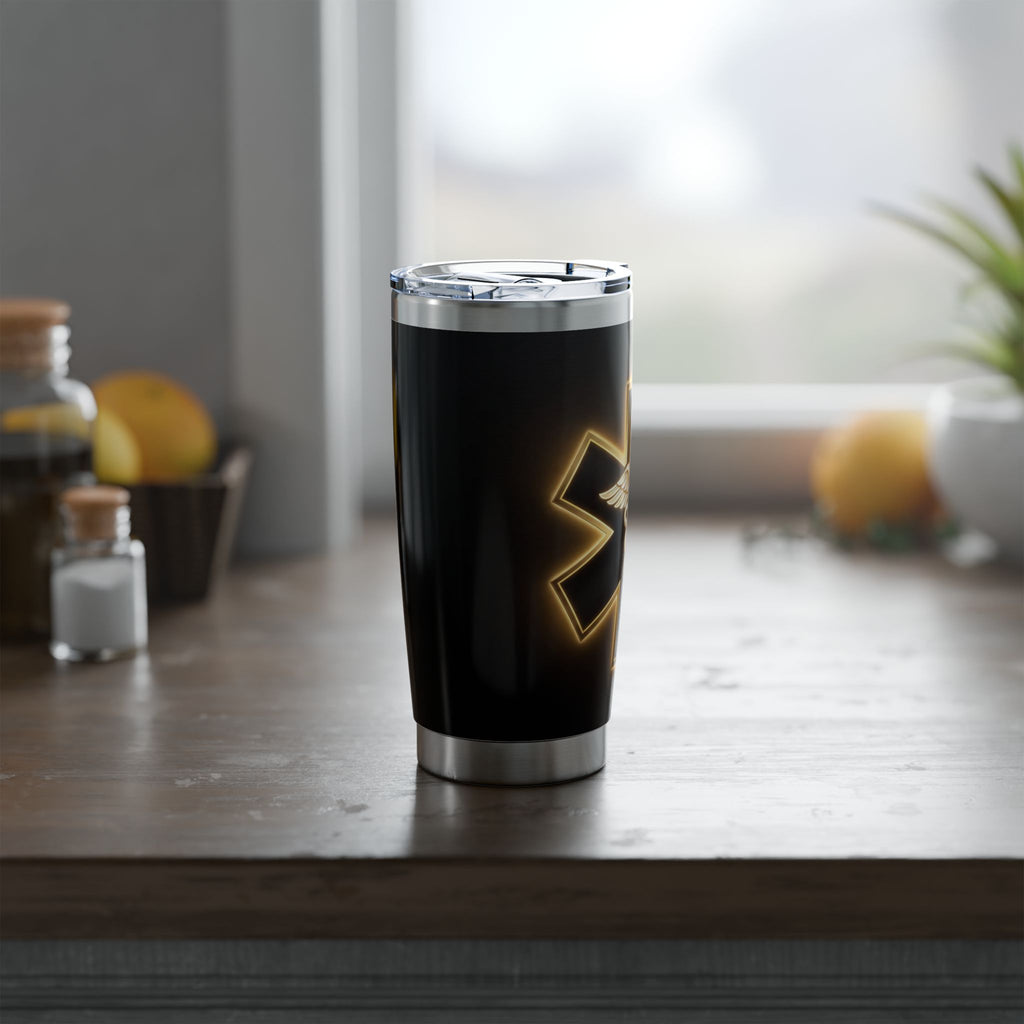 Paramedic/EMT 20oz Tumbler – Glowing Star of Life Emblem