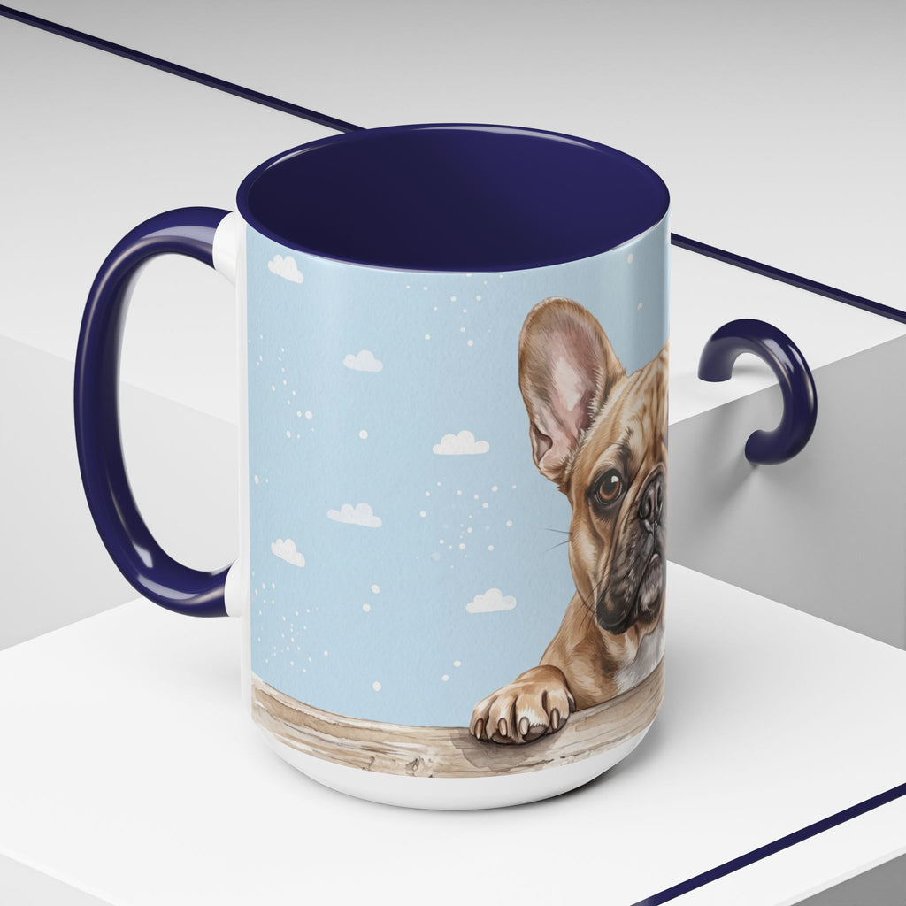 Cute Frenchie Mug | French Bulldog Lover Gift | Dog Coffee Mug