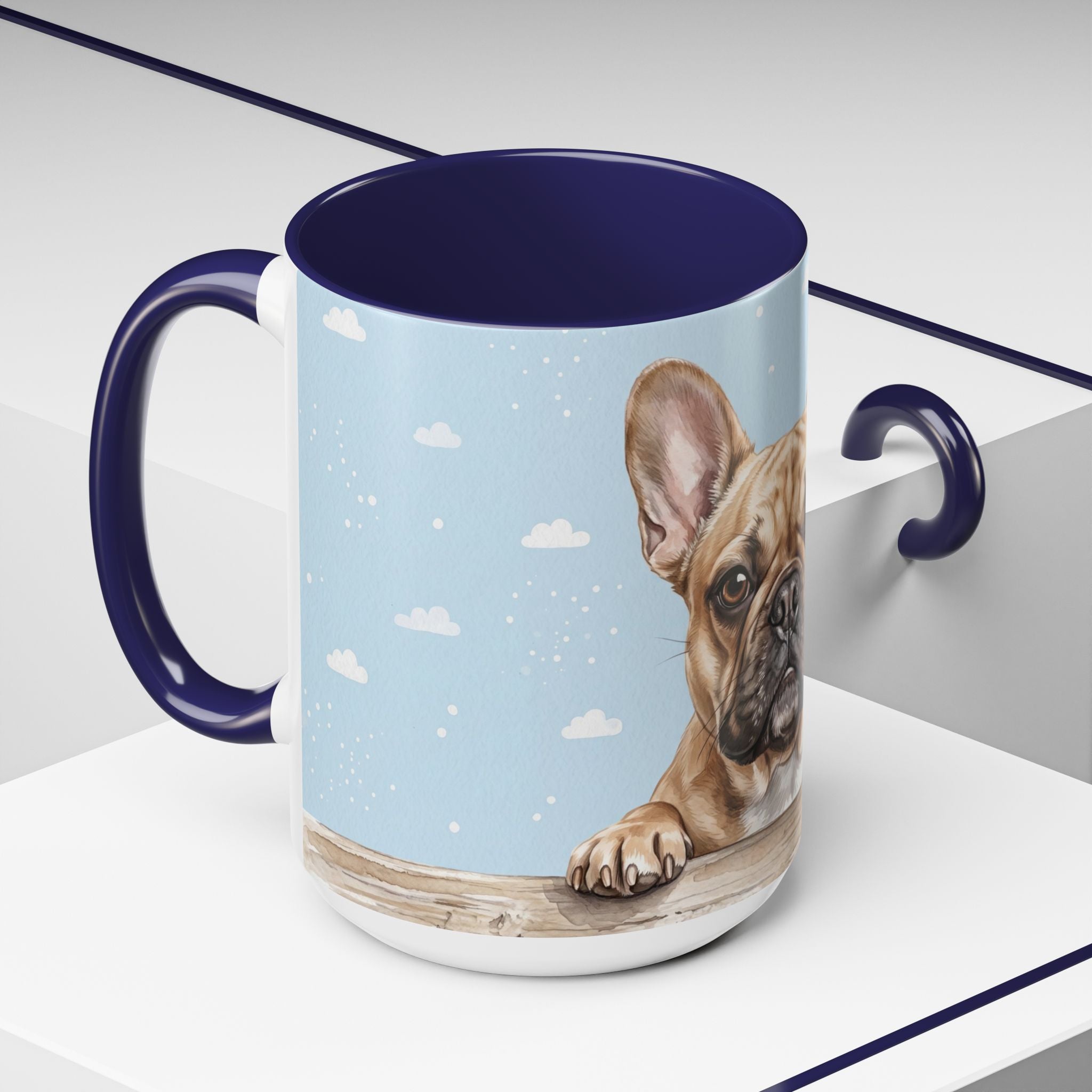 Cute Frenchie Mug | French Bulldog Lover Gift | Dog Coffee Mug