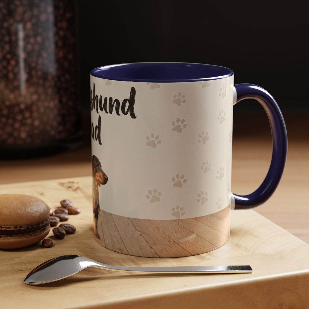 Dachshund Dad Mug | Cute Dog Dad Coffee Mug | Wiener Dog Gift for Dachshund Lovers