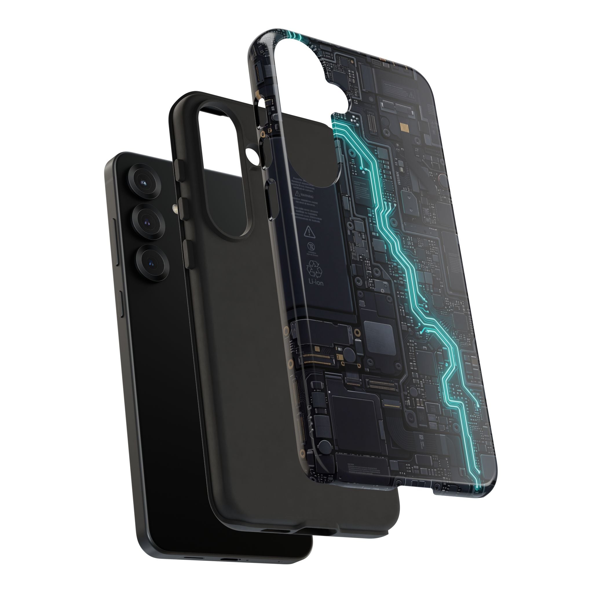 Electrician Cyan Circuit Phone Case - Samsung & iPhone Series
