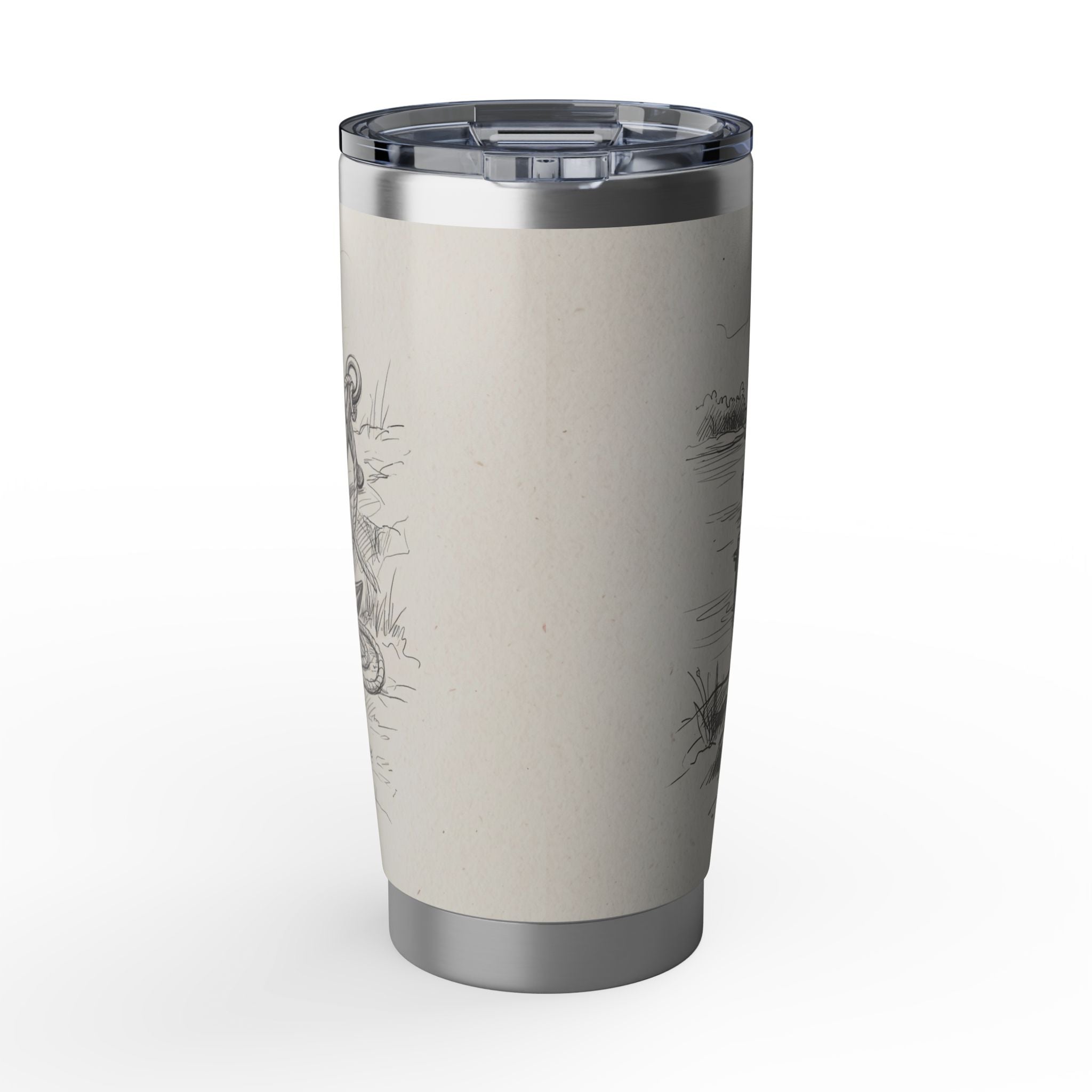 Golden Retriever Tumbler Personalized – 20 oz Stainless Steel Travel Mug with Custom Name, Autumn Leaves Design