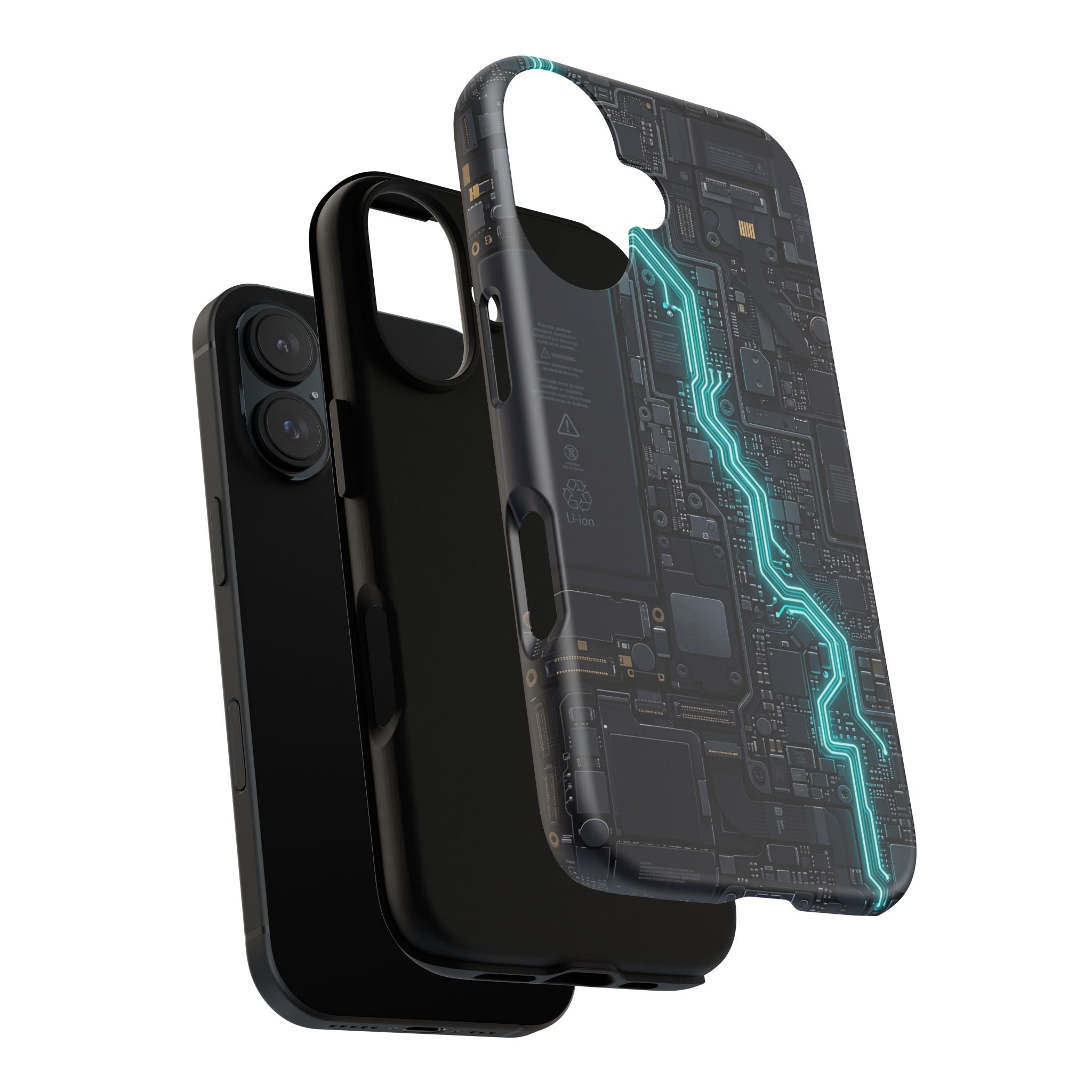 Electrician Cyan Circuit Phone Case - Samsung & iPhone Series