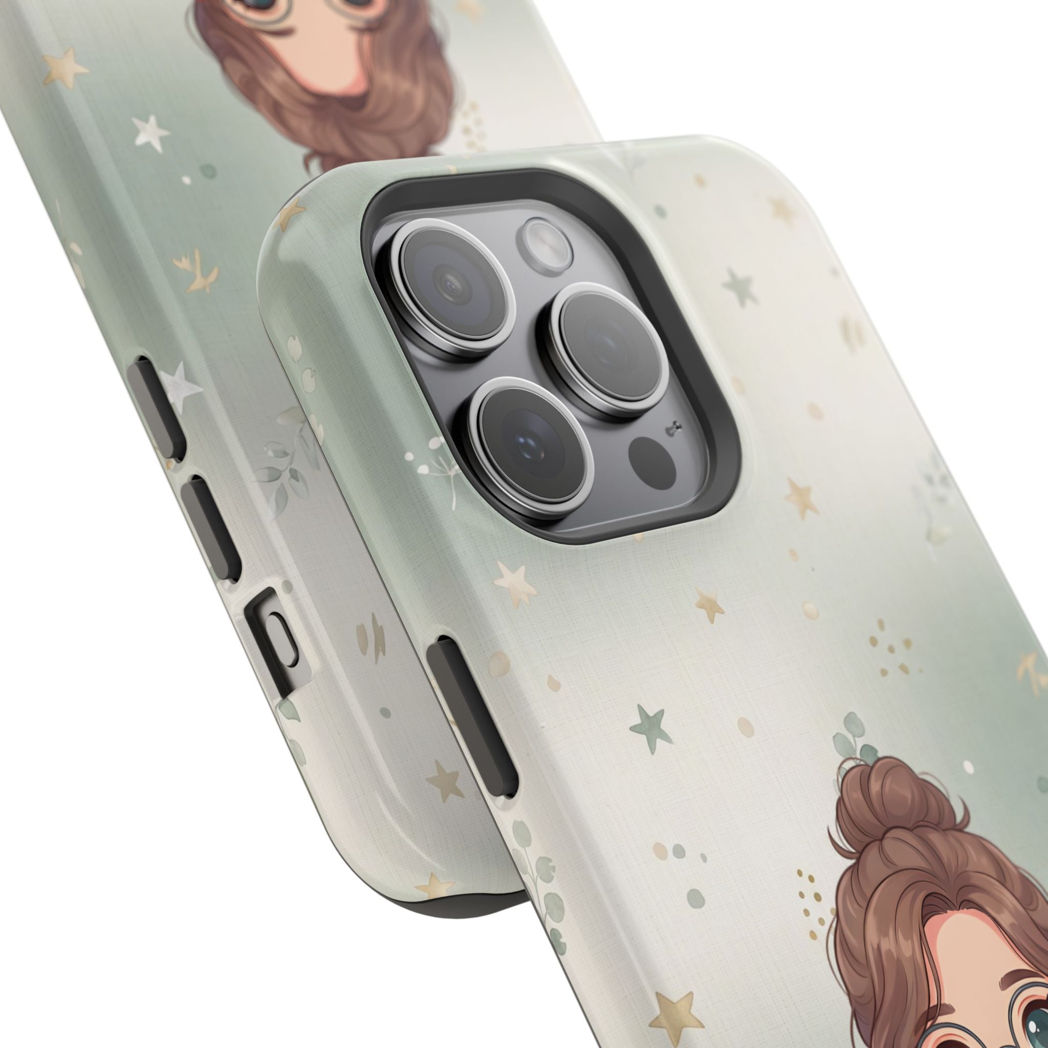 Personalized Starry Nurse Phone Case — Wireless Charging Cover
