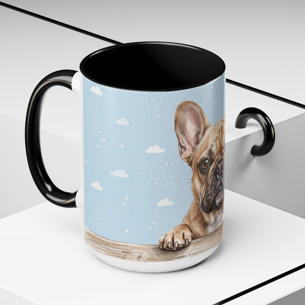 Cute Frenchie Mug | French Bulldog Lover Gift | Dog Coffee Mug