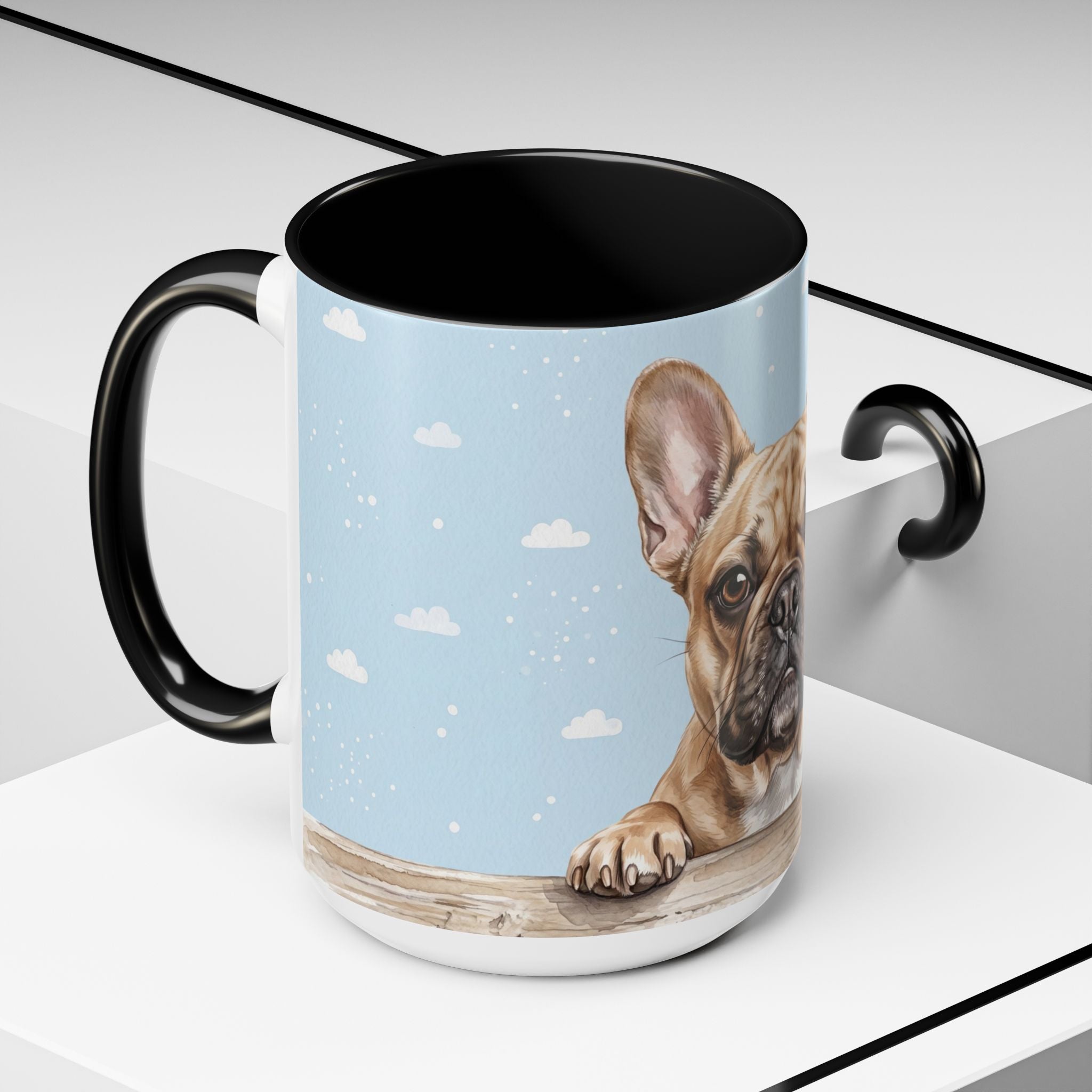 Cute Frenchie Mug | French Bulldog Lover Gift | Dog Coffee Mug