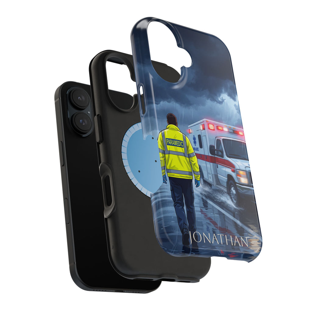 Personalized EMS Storm Phone Case — Wireless Charging Cover