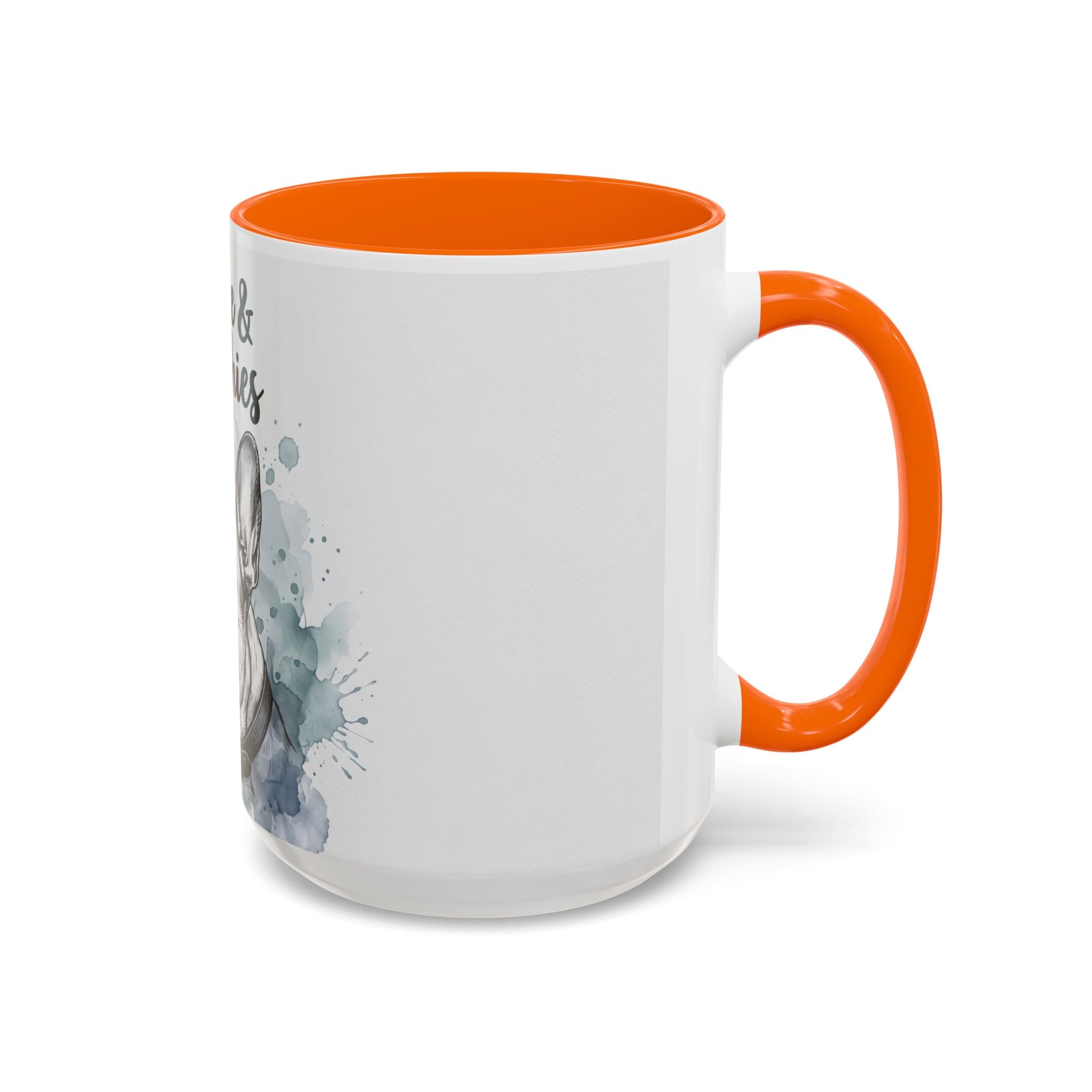Coffee & Frenchies Mug | French Bulldog Lover Gift | Watercolor Dog Mug