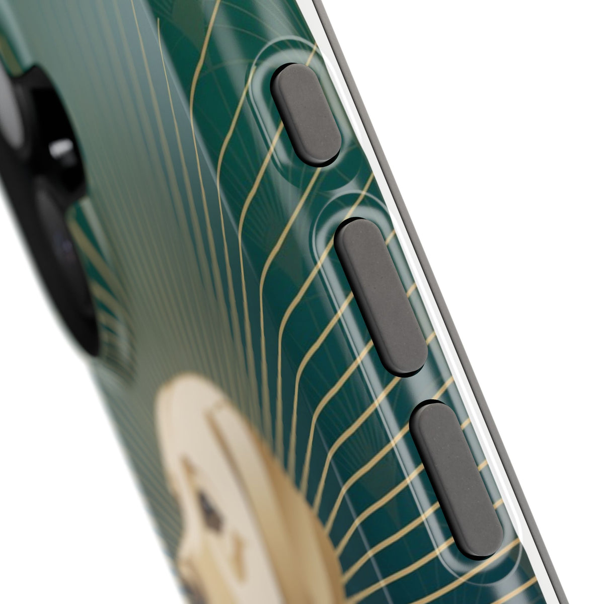 Art Deco Labrador Phone Case — Tough Magnetic Case with Wireless Charging