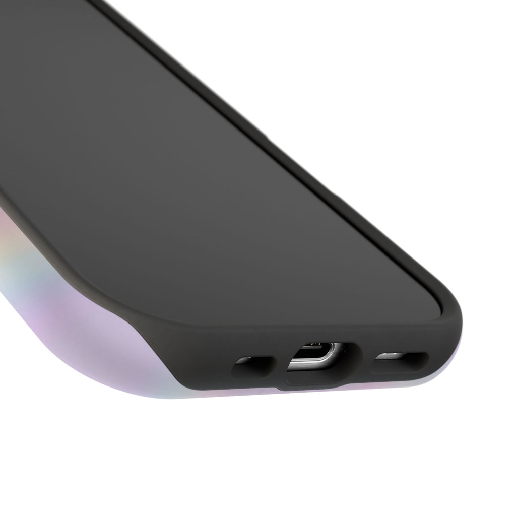 Personalized Crystal Prism Labrador Phone Case — Tough Magnetic Case with Wireless Charging